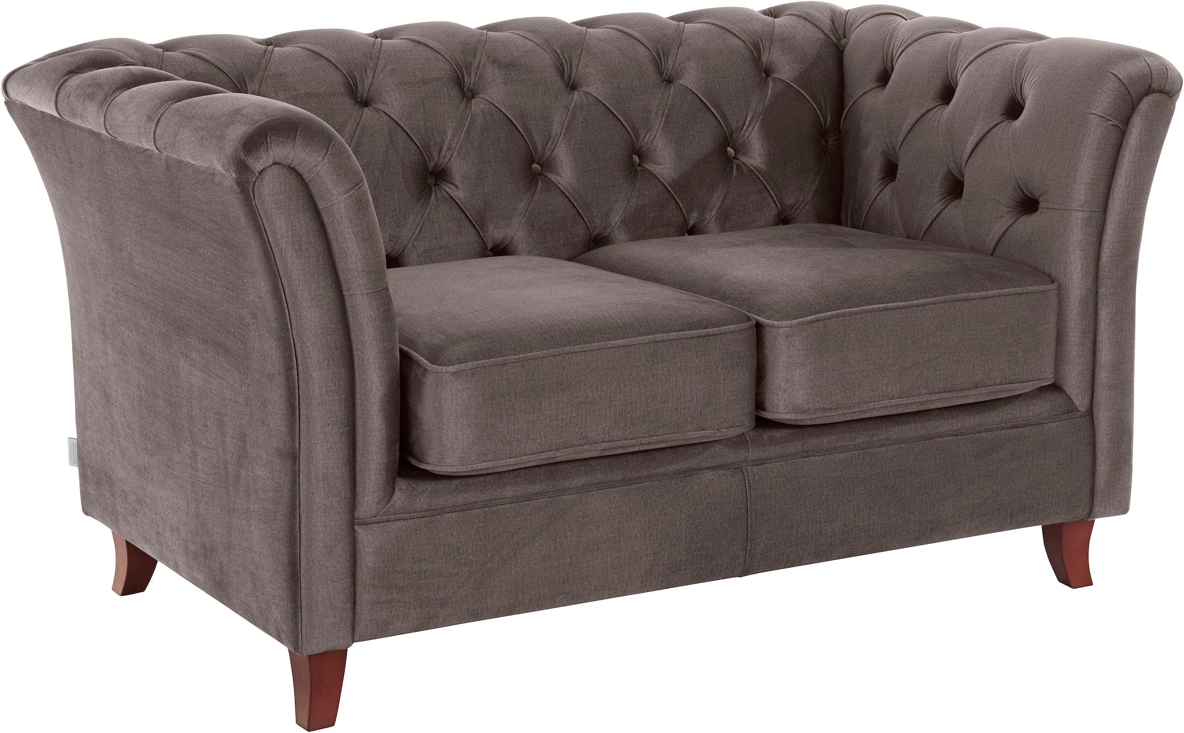 Home affaire Chesterfield-Sofa »Reims«, mit echter Chesterfield-Knopfheftung, hochwertige Verarbeitung