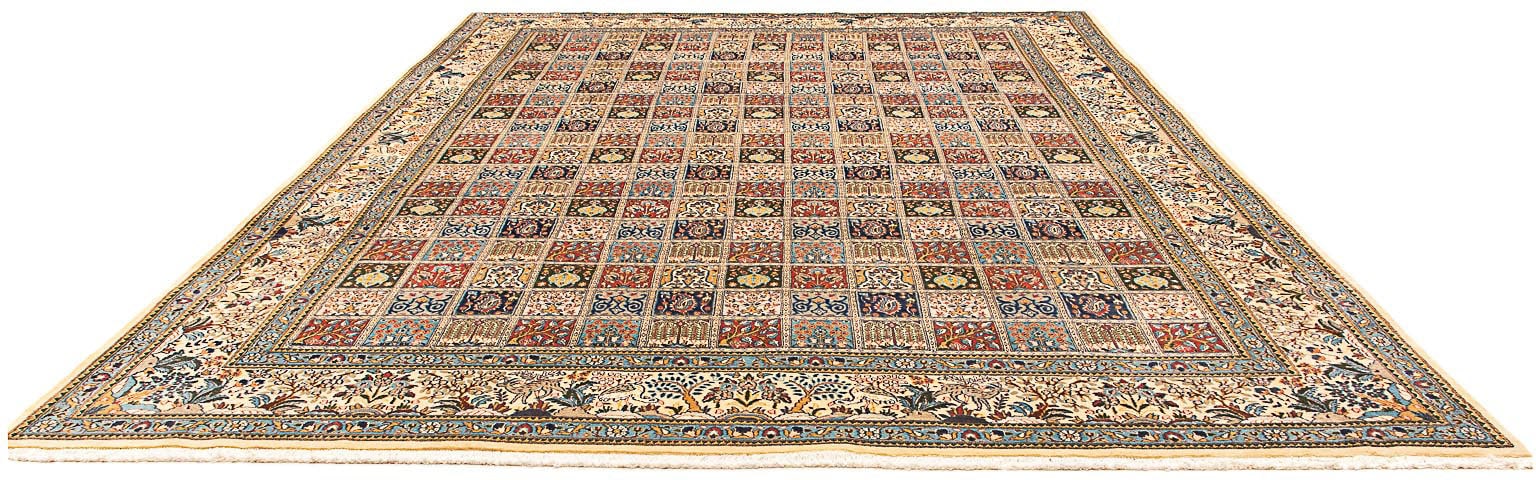 morgenland Wollteppich »Täbriz - 50 Raj Medaillon 382 x 300 cm«, rechteckig günstig online kaufen