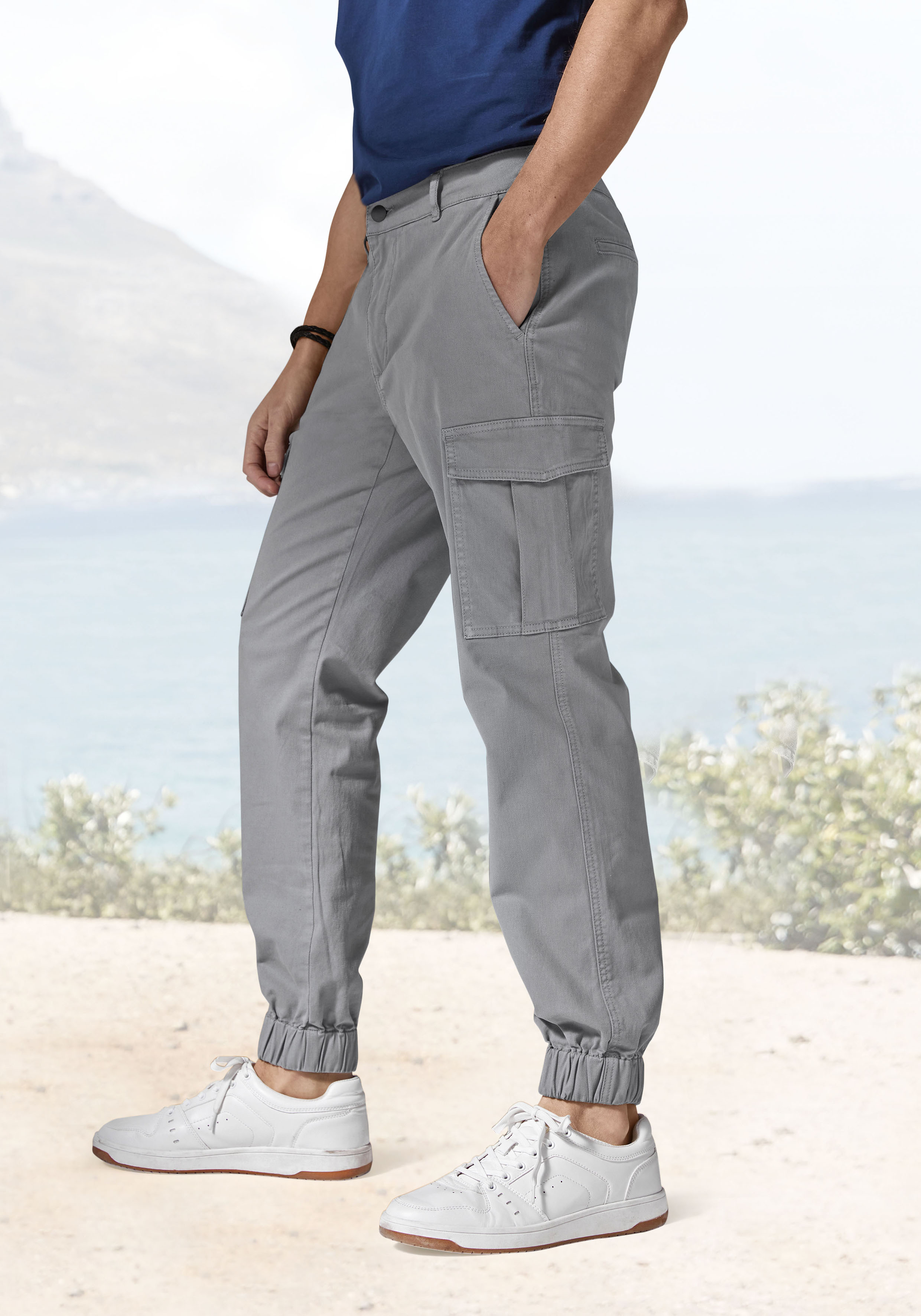 Cargohose, mit Stretchanteil für eine bequeme Passform