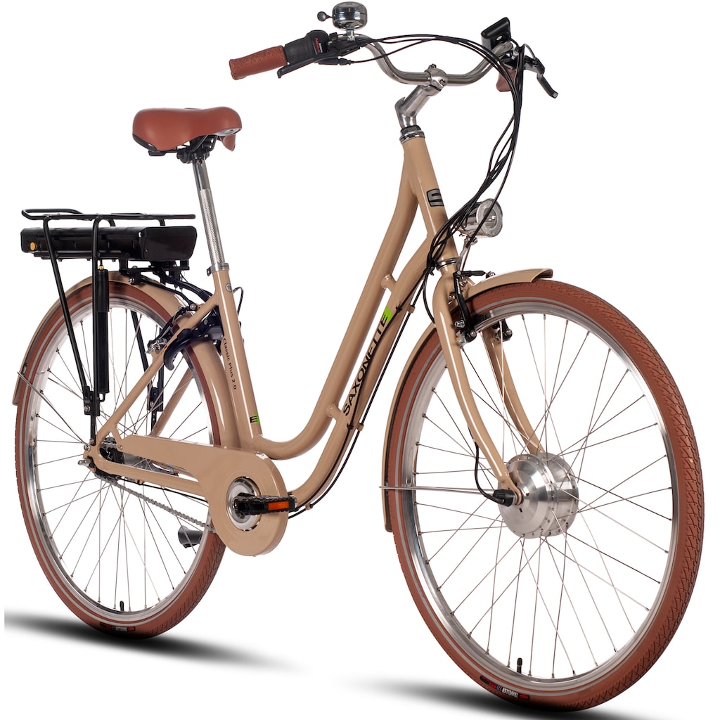 SAXONETTE E-Bike »CLASSIC PLUS 2.0«, 7 Gang, Shimano, Nexus, Frontmotor 250 W