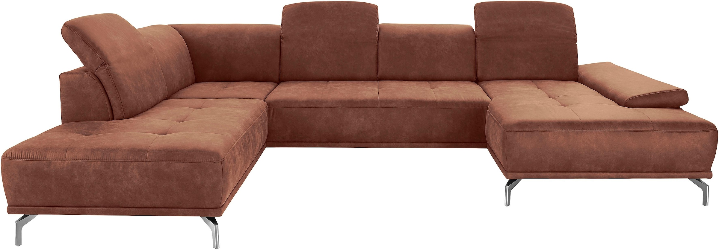 Home affaire Wohnlandschaft »Caluna« Inkl.Sitztiefenverstellung, wahlweise günstig online kaufen