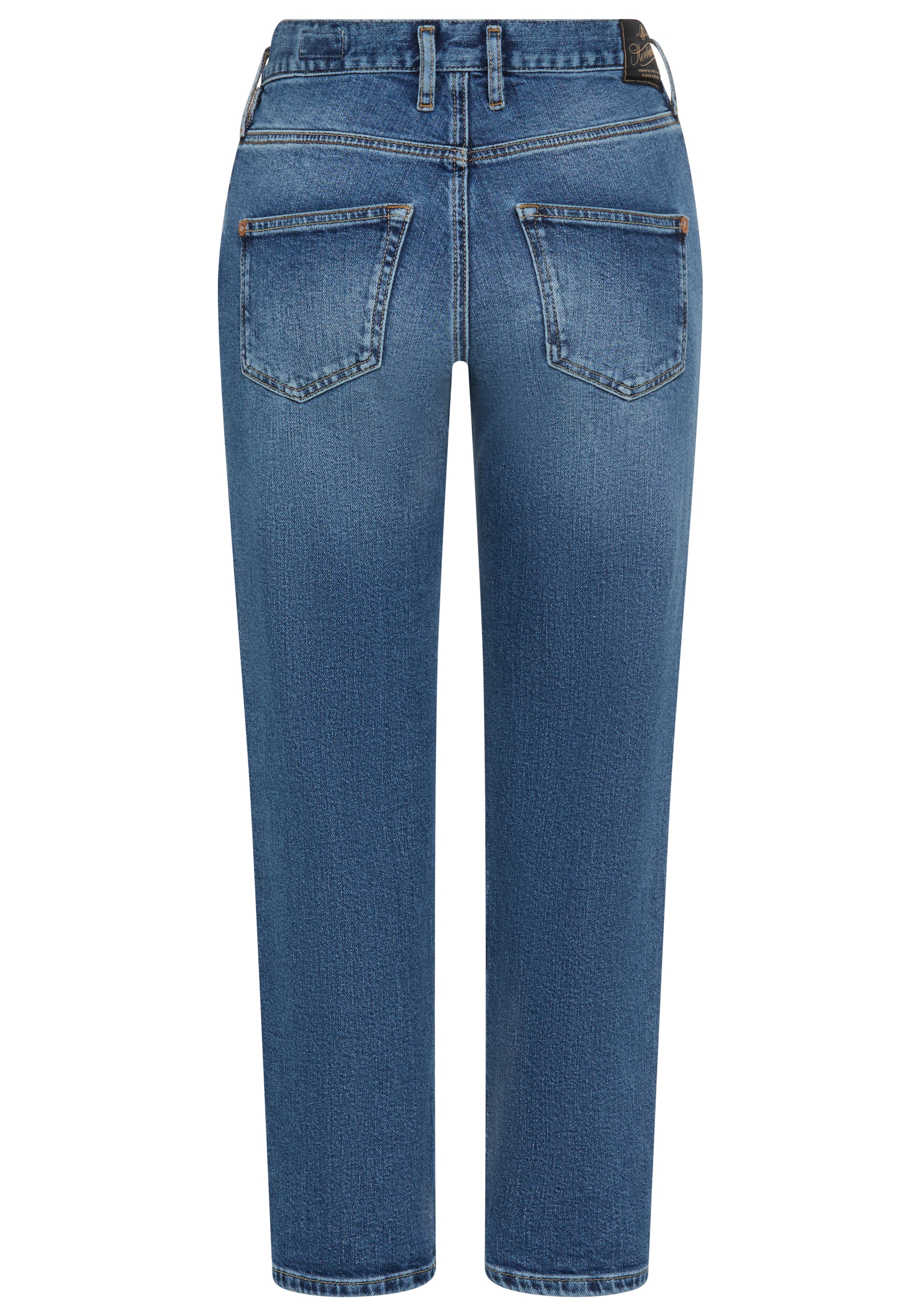 Herrlicher 5-Pocket-Jeans »Breezy Cropped Denim« Straight Fit