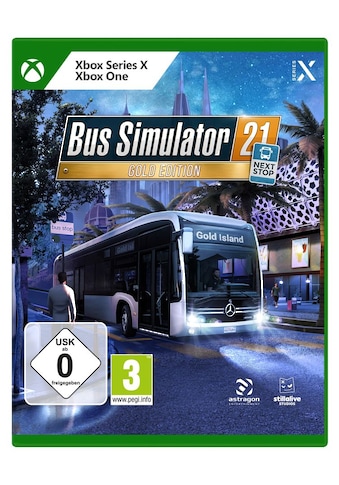 Spielesoftware »Bus Simulator 21 Next Stop - Gold Edition«, Xbox Series X