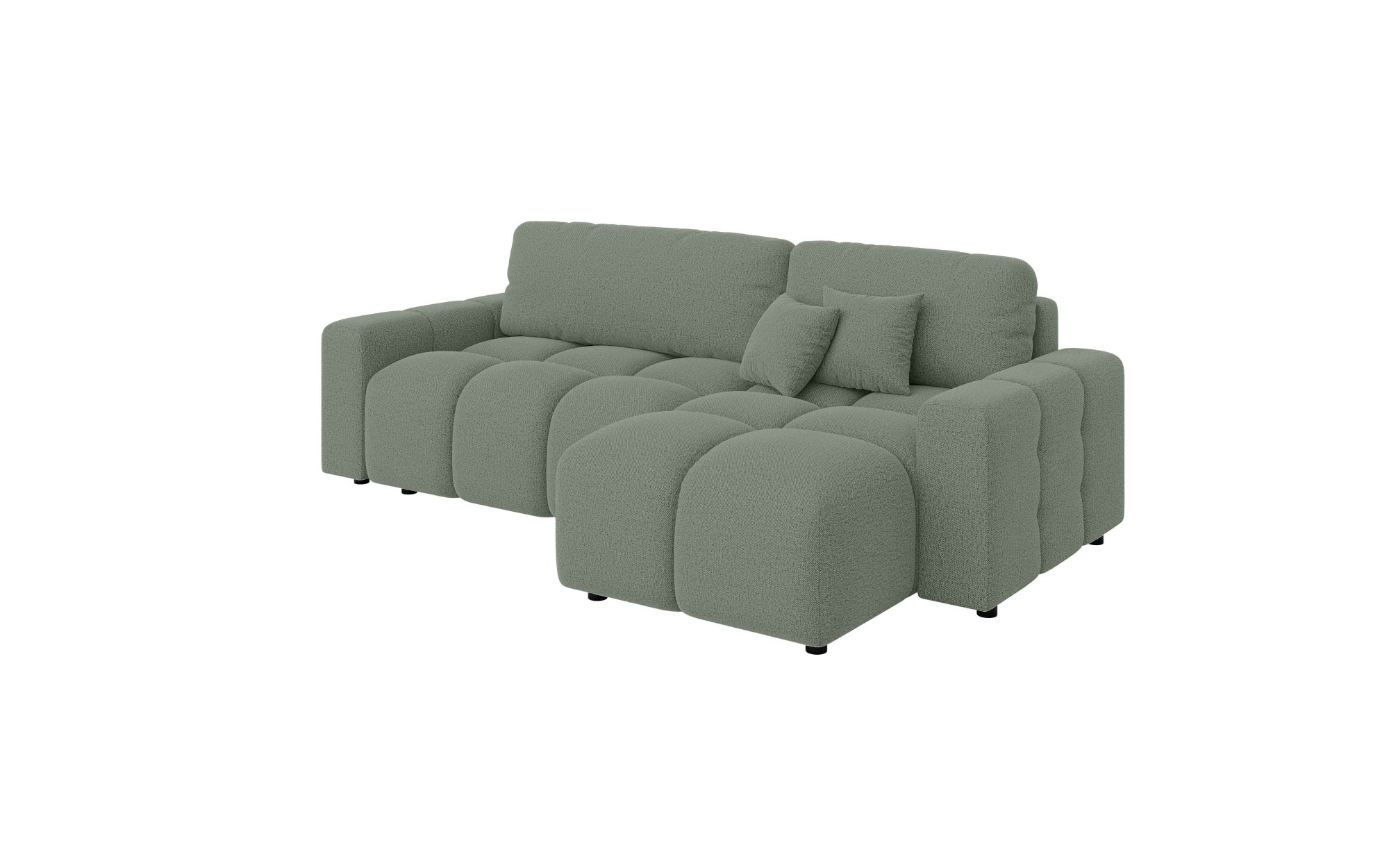 INOSIGN Ecksofa »FELICI, Schlafsofa 233cm, L-Form mit Recamiere beidseitig montierbar«, Designsofa mit Bettfunktion und Bettkasten, Maße B/T/H: 233/142/88 cm