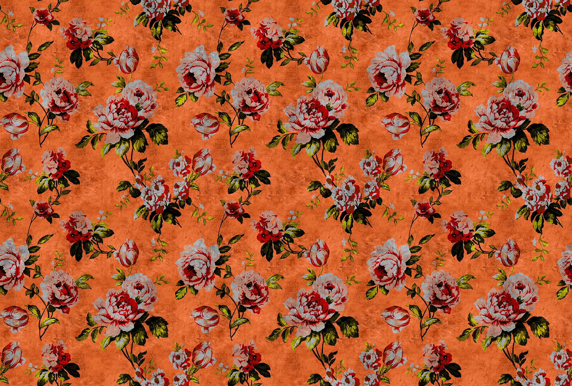 living walls Fototapete »Walls by Patel Wild Roses 2« glatt Vlies, Wand, Sc günstig online kaufen