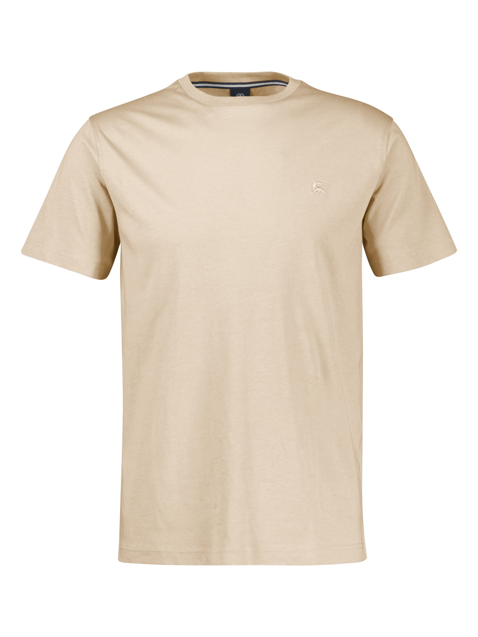 LERROS T-Shirt mit Logo-Stickerei