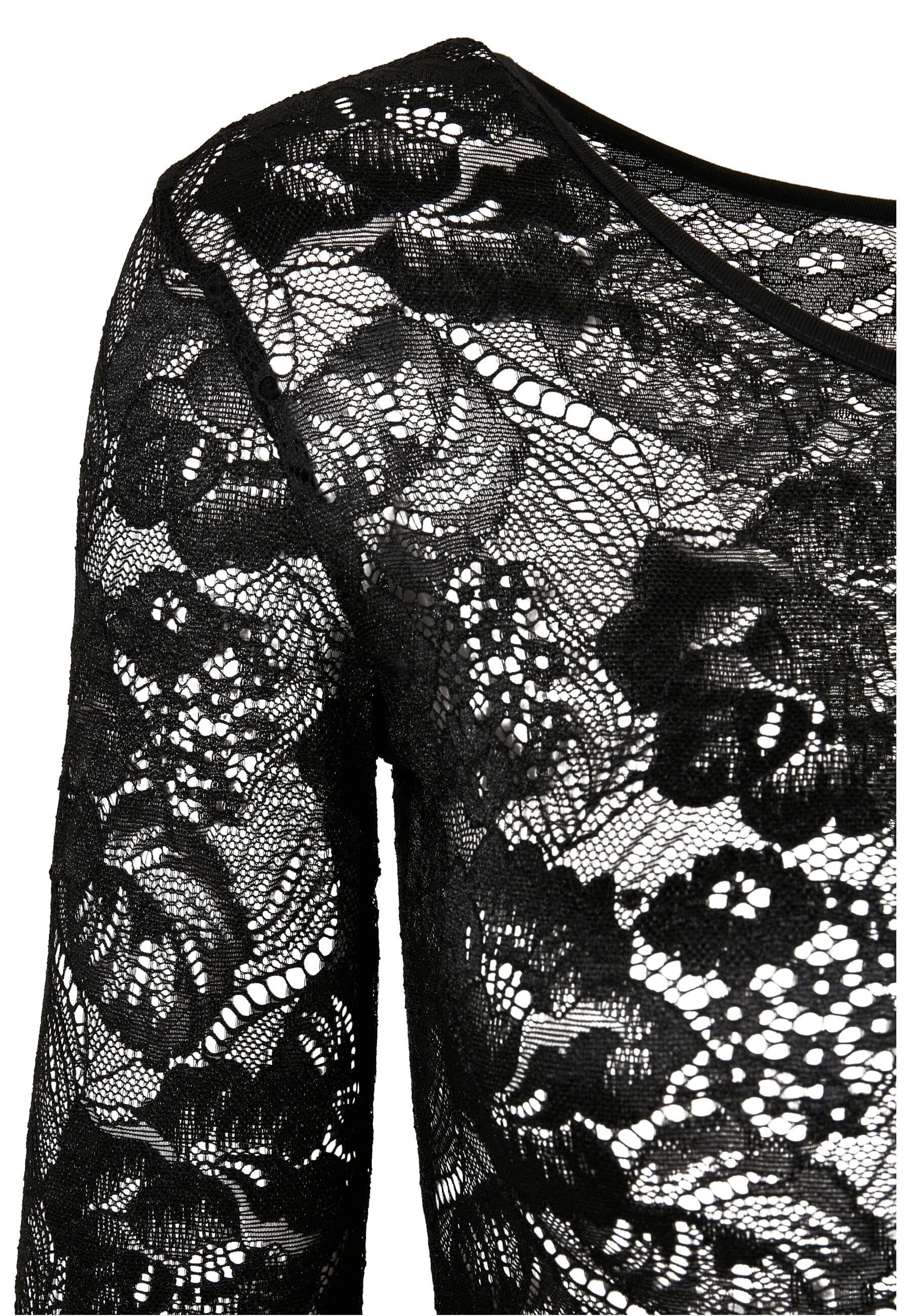 URBAN CLASSICS Body »Urban Classics Damen Ladies Lace Longsleeve Body«