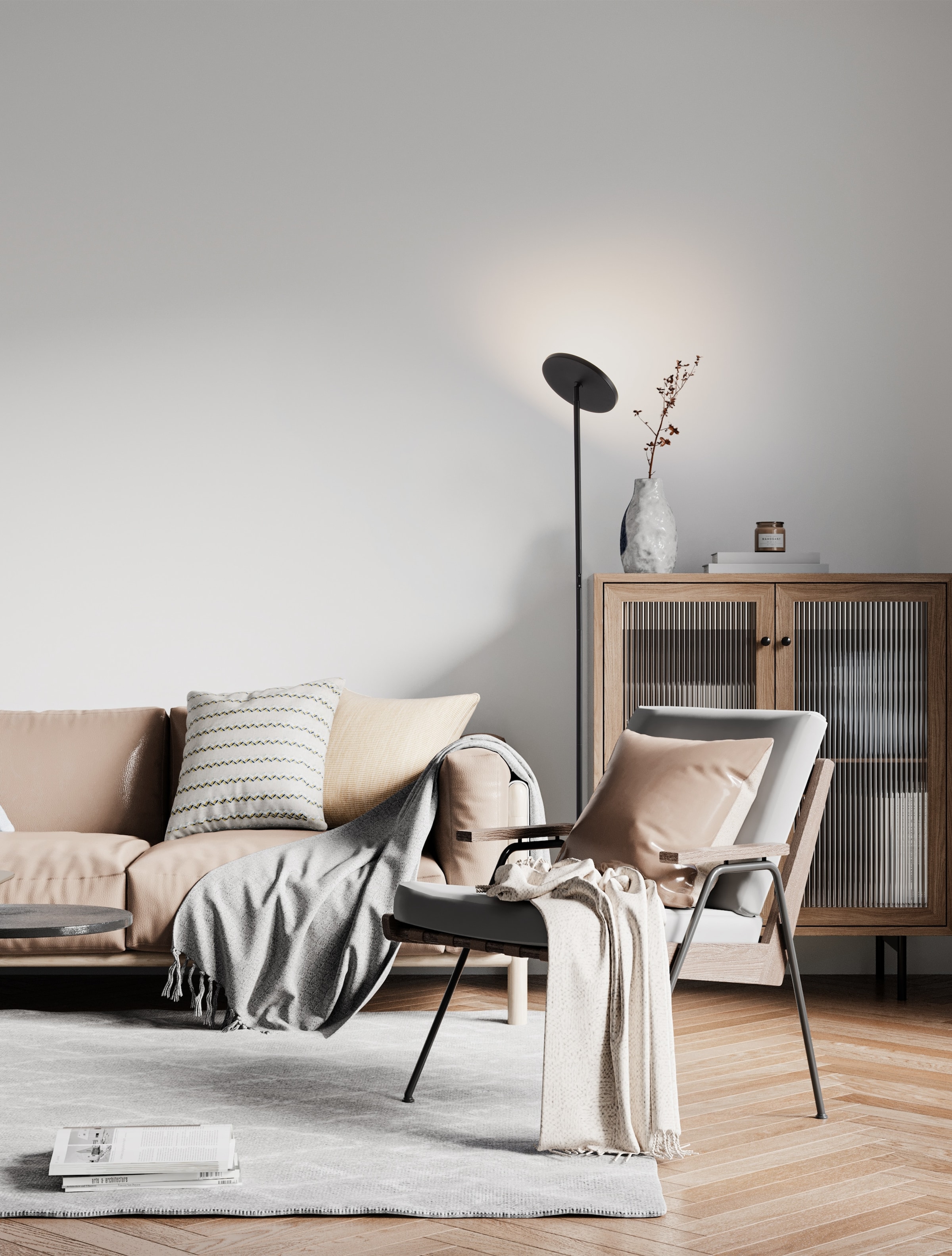 Nova Luce Stehlampe »SINKRO«, 1 flammig