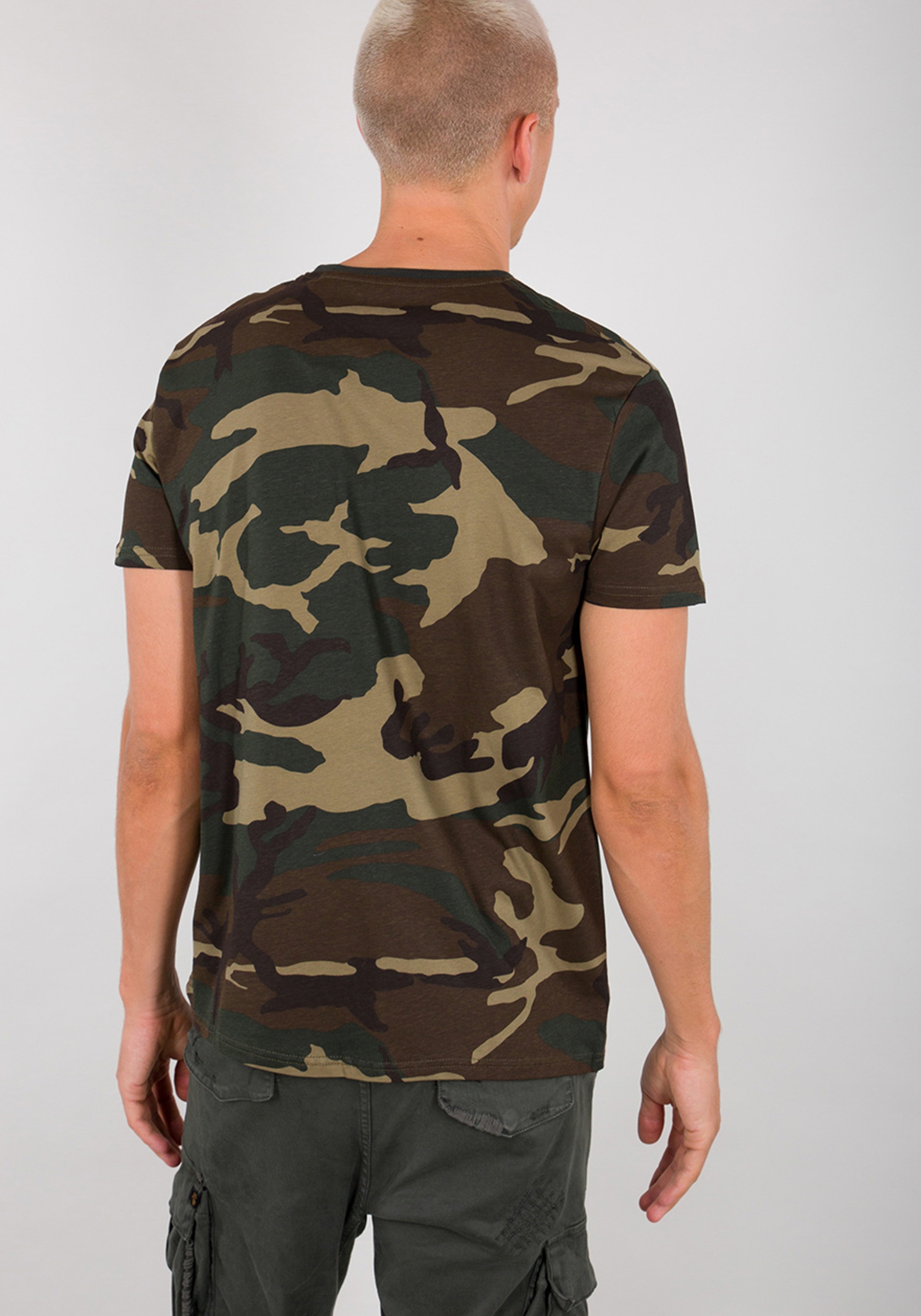 Alpha Industries T-Shirt »Alpha Industries Men - T-Shirts Basic T-Shirt Camo«
