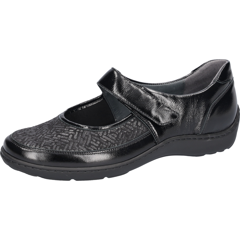 WALDLÄUFER Riemchenballerina »HENNI-Soft« Klettschuh, Komfortschuh, Bequemschuh, Weite H, mit Orthotritt schwarz 3,5 (36) 3,5 (36)...