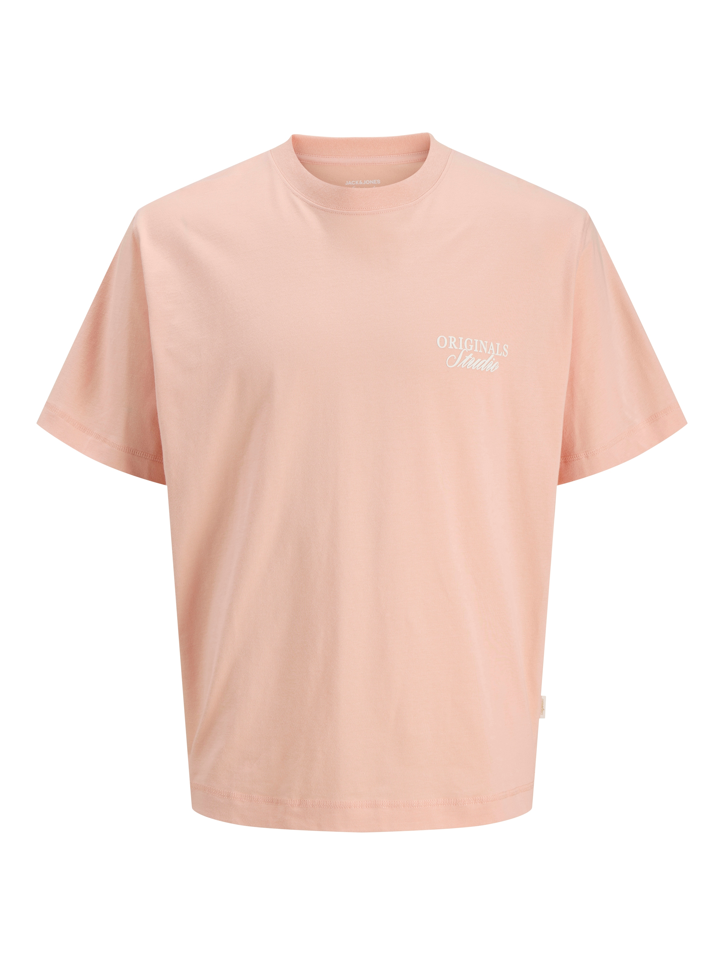 Jack & Jones PlusSize Kurzarmshirt »JORNORREBRO TYPO TEE SS CREW NECK  PLS« Baumwolle, regular fit