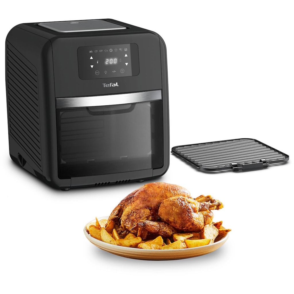 Tefal Heißluftfritteuse »FW5018 Easy Fry Oven & Grill«, 2000 W, 7 Zubehörteile, 11 L, Temperaturkontrolle, einfach zu Reinigen, Timer