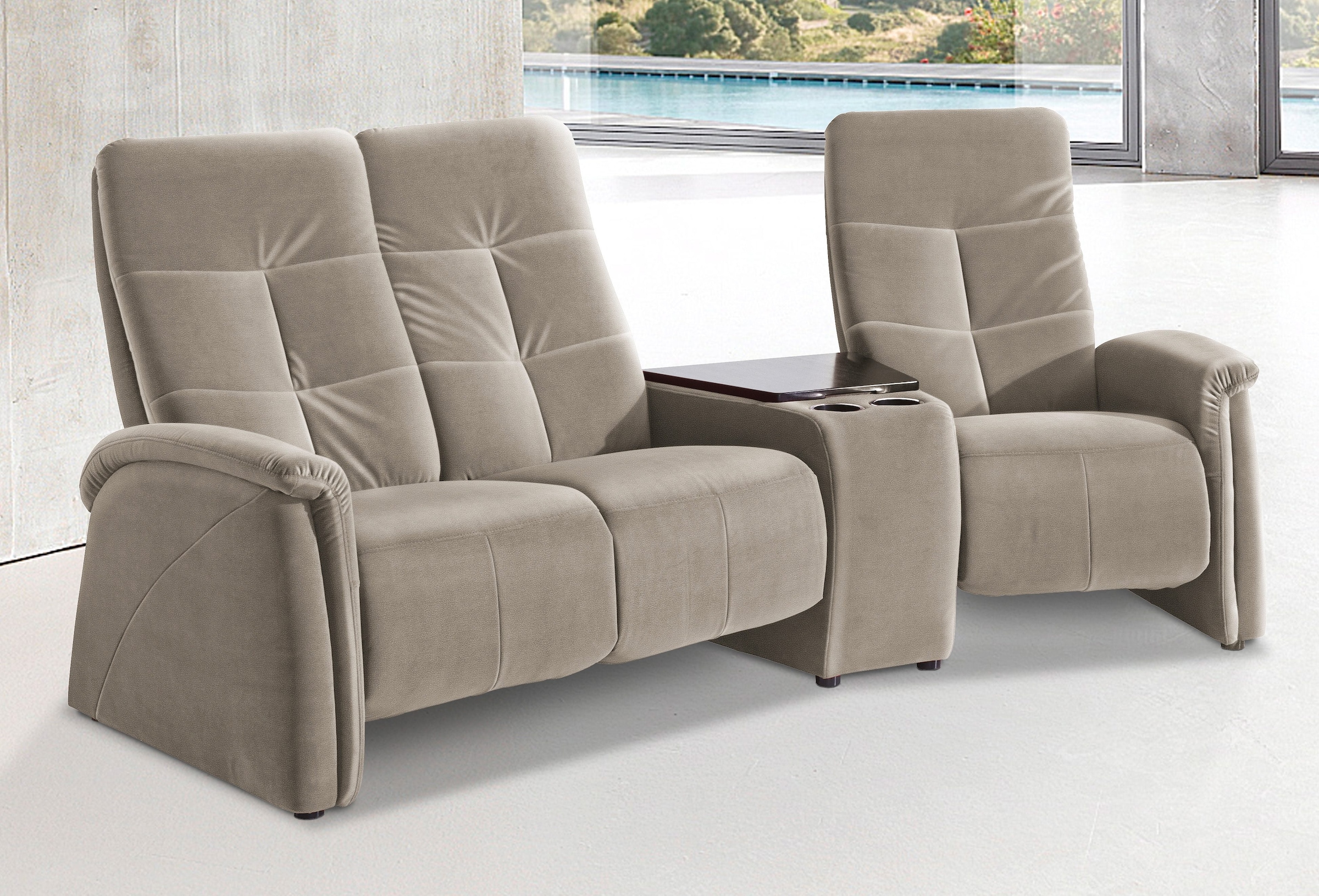 sofa »Tivoli«, mit auf - kaufen Relaxfunktion fashion exxpo Rechnung 3-Sitzer