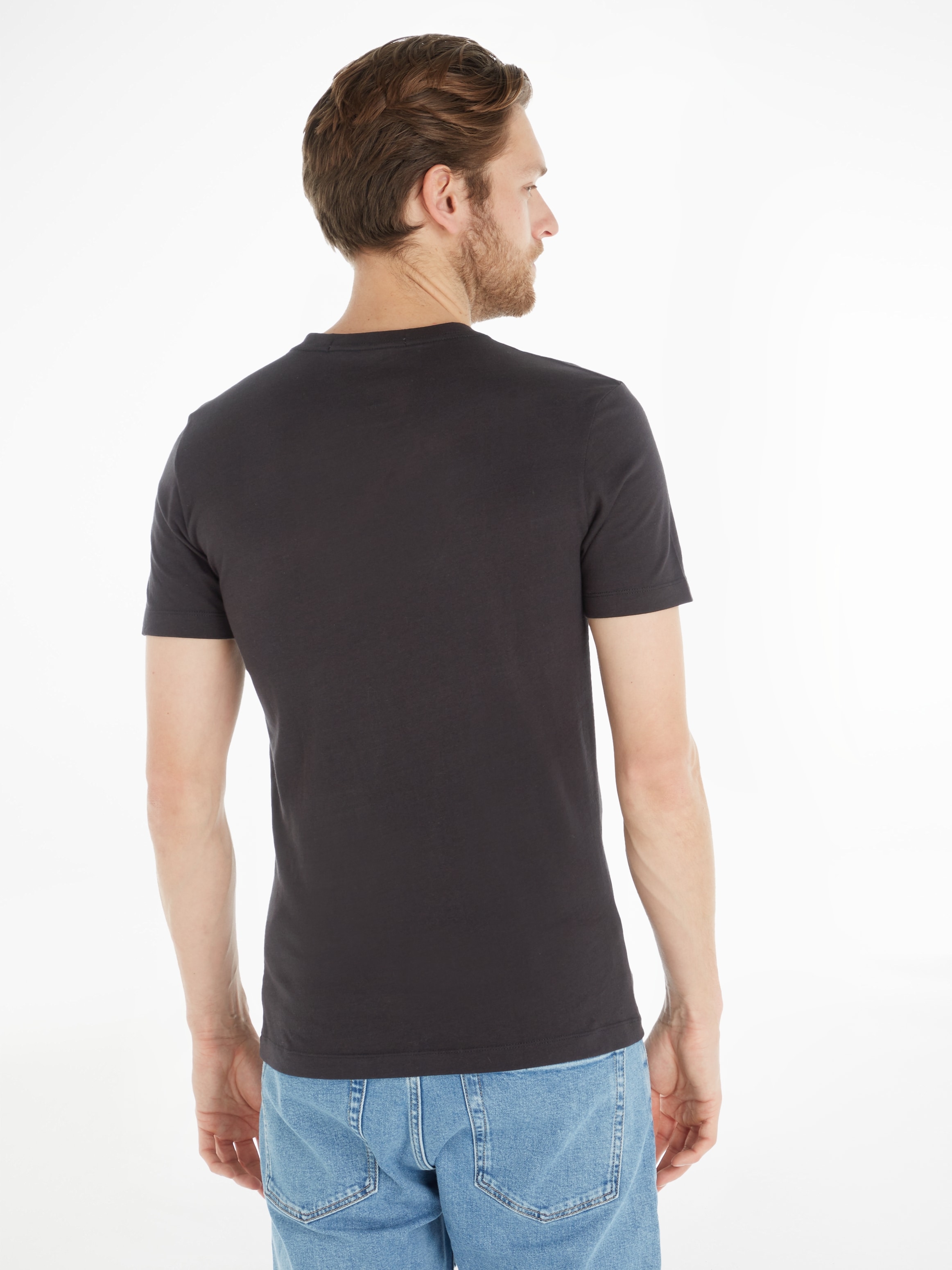 Calvin Klein Jeans T-Shirt »CORE MONOGRAM POCKET SLIM TEE«, mit Brusttasche