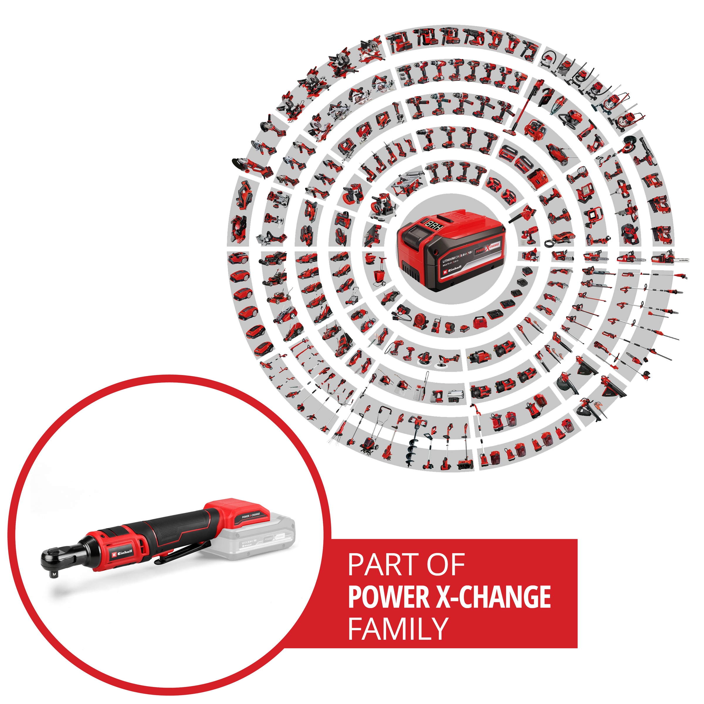 Einhell Akku-Ratschenschrauber »TE-RW 18/60 Li-Solo« ohne Akku und Ladegerät