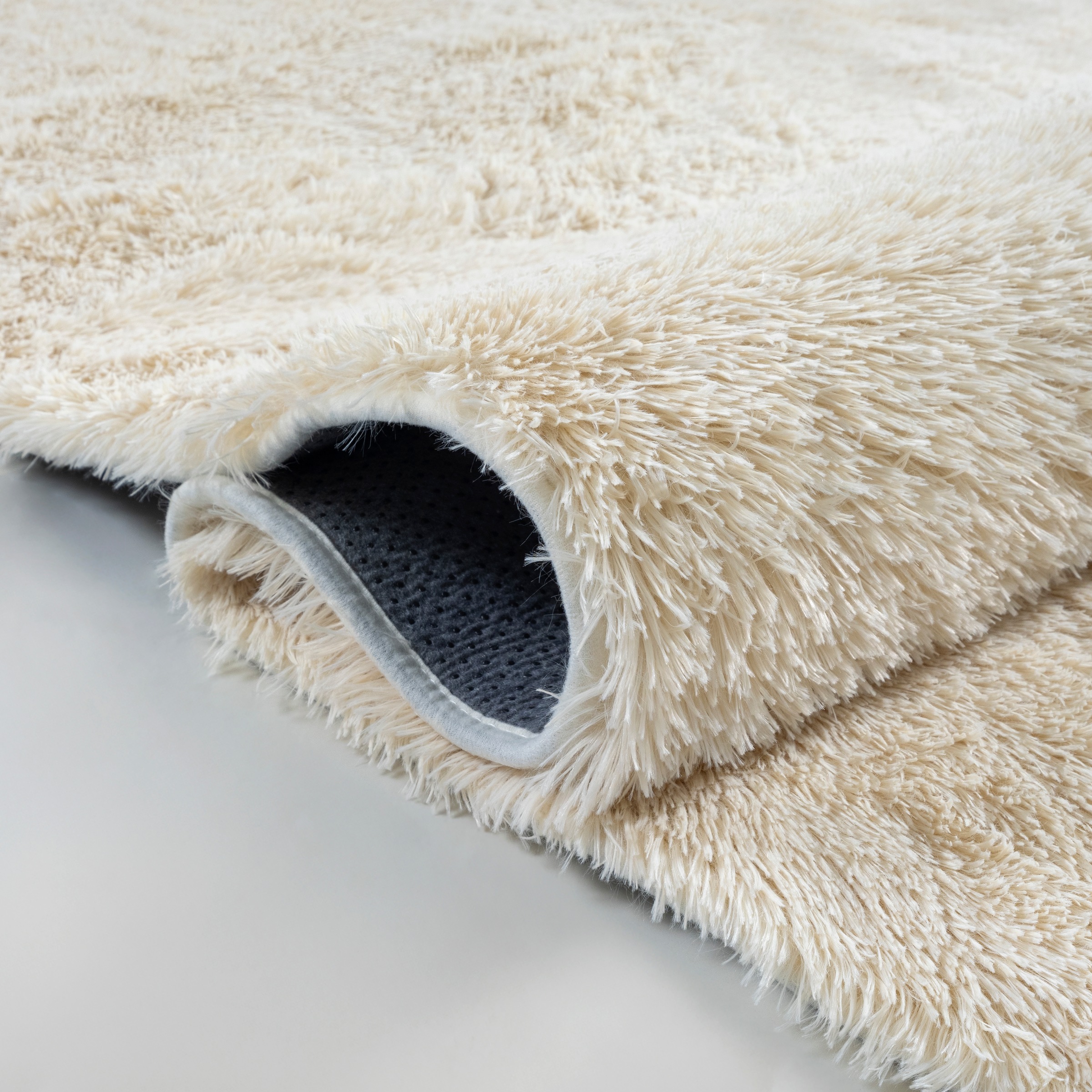 merinos Teppich »Fluffy Shaggy«, rechteckig, 35 mm Höhe, Flauschiger Hochflor Teppich, Wohnzimmer, Anti-Rutsch Unterseite