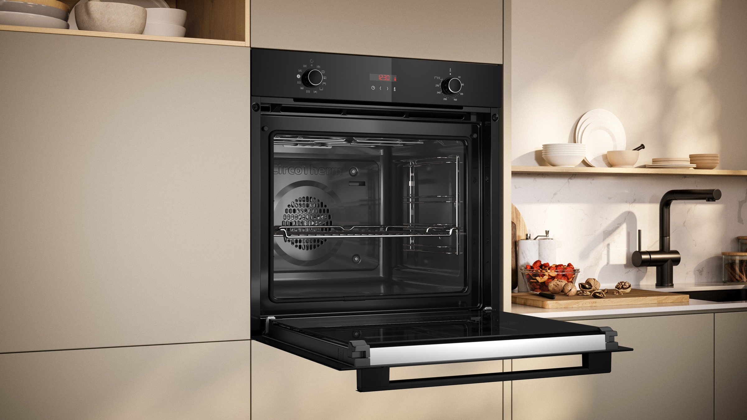 NEFF Einbaubackofen N 30 »B2CVG6AK3«, mit Teleskopauszug nachrüstbar, Pyrol günstig online kaufen
