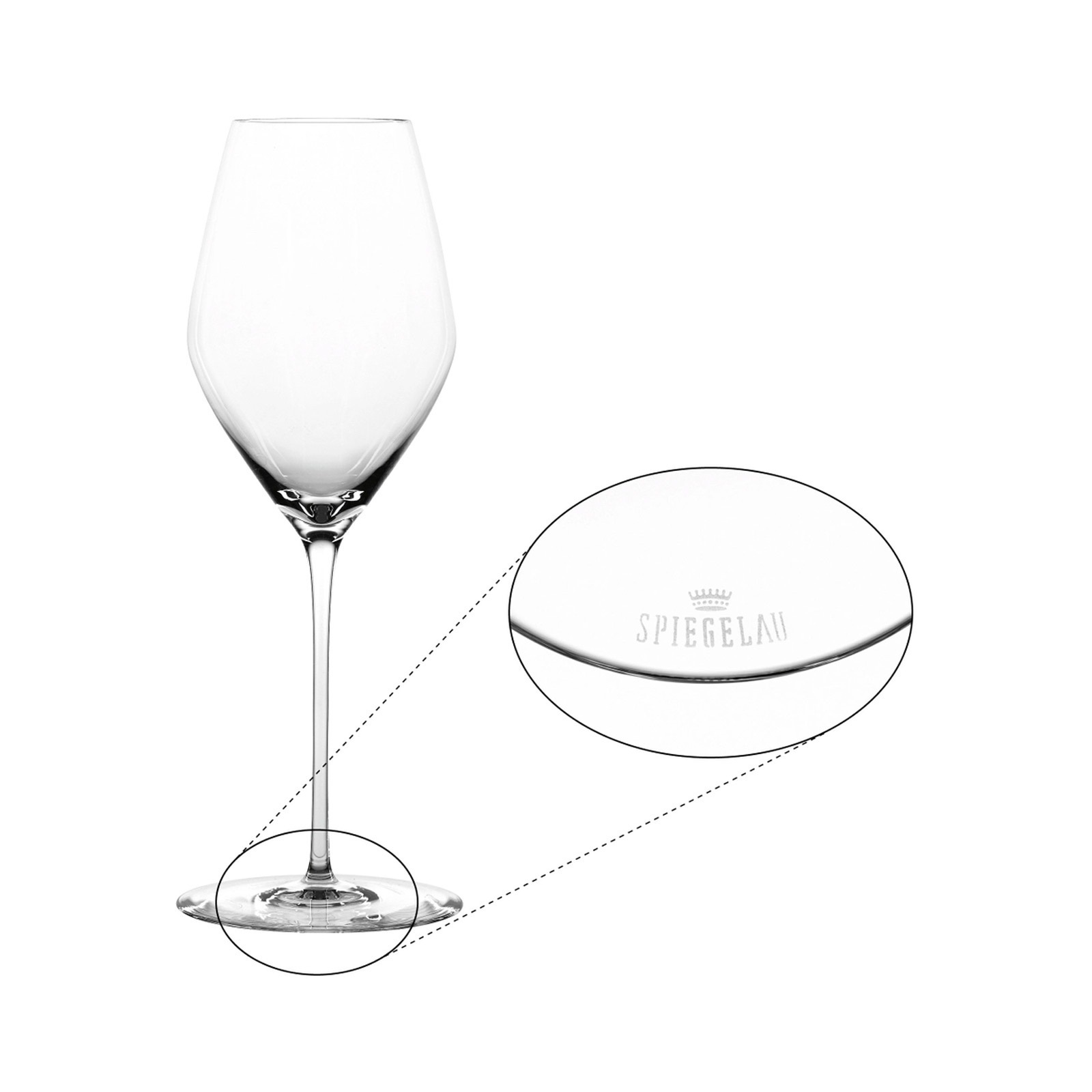 SPIEGELAU Champagnerglas »Champagnergläser Hi-Lite 347 ml 6er Set transpare günstig online kaufen