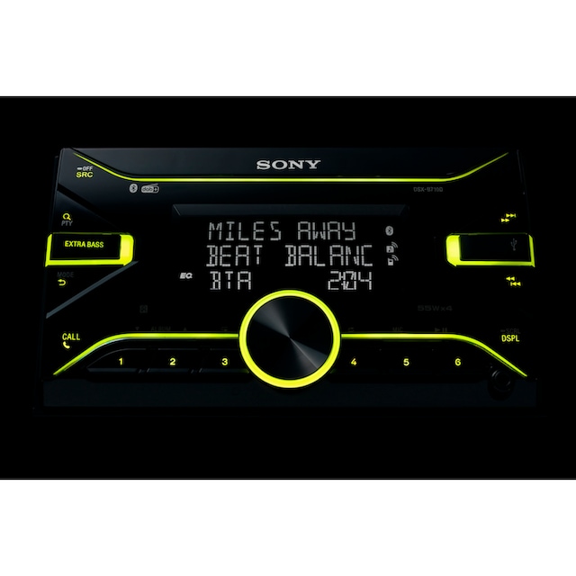 Sony Autoradio »DSXB710KIT«, (Bluetooth Digitalradio (DAB+)-FM-Tuner 55 W)  online bestellen