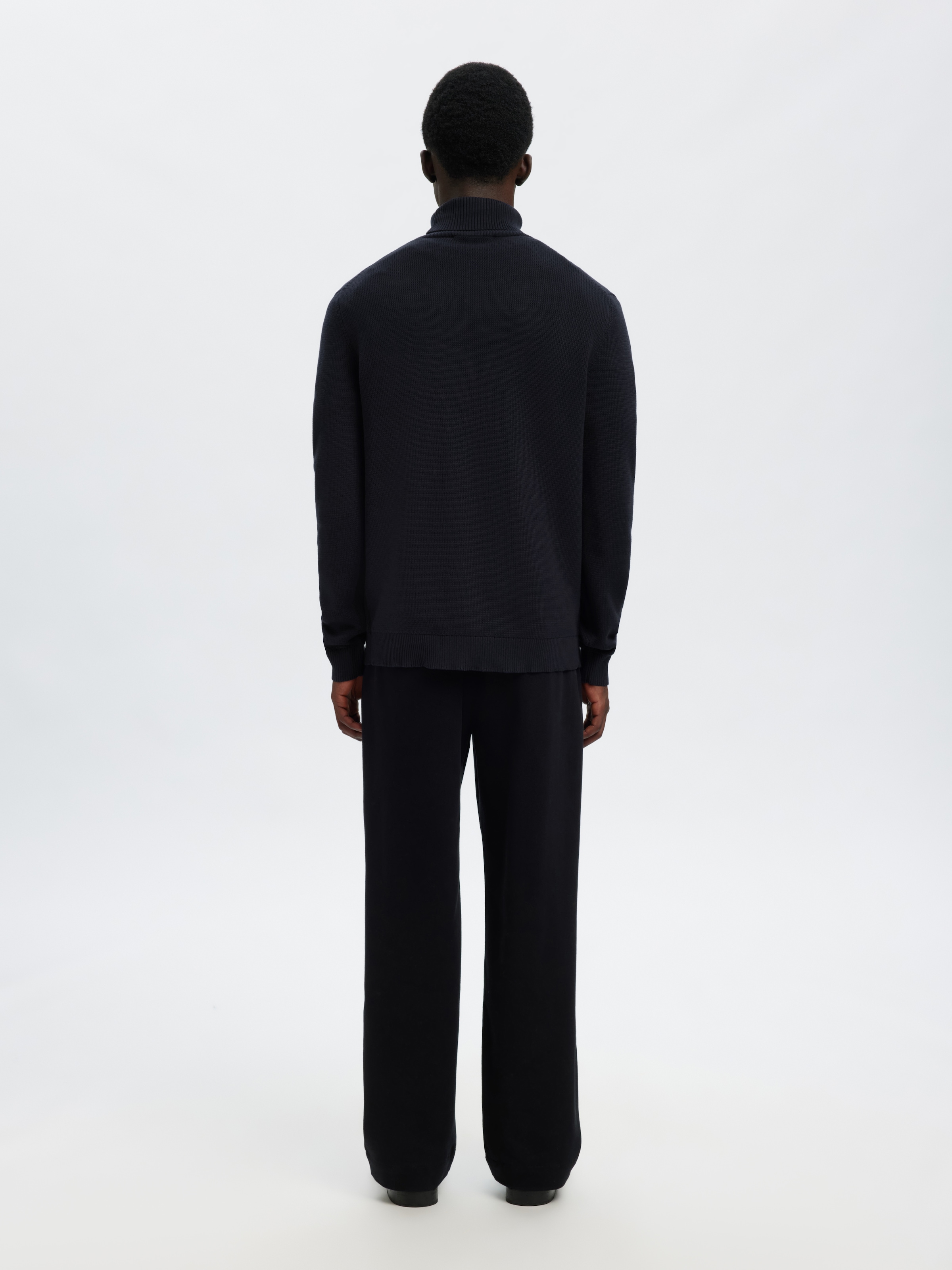SELECTED HOMME Rollkragenpullover »SLHDANE LS KNIT STRUCTURE ROLL NECK NOOS«