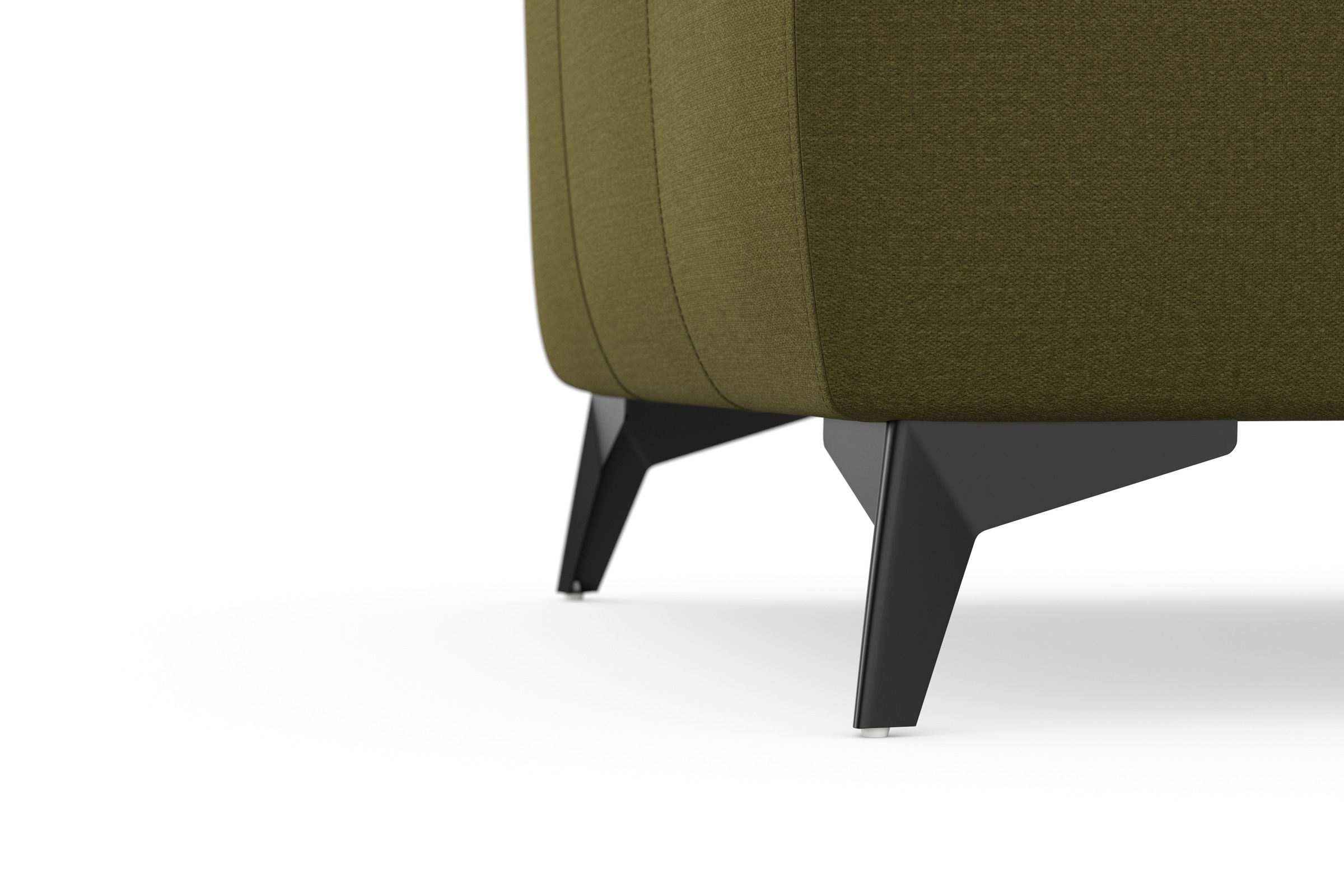 sit&more Ecksofa »Sinatra L-Form«, optinal mit Kopfteilverstellung und Armteilfunktion, Metallfüße