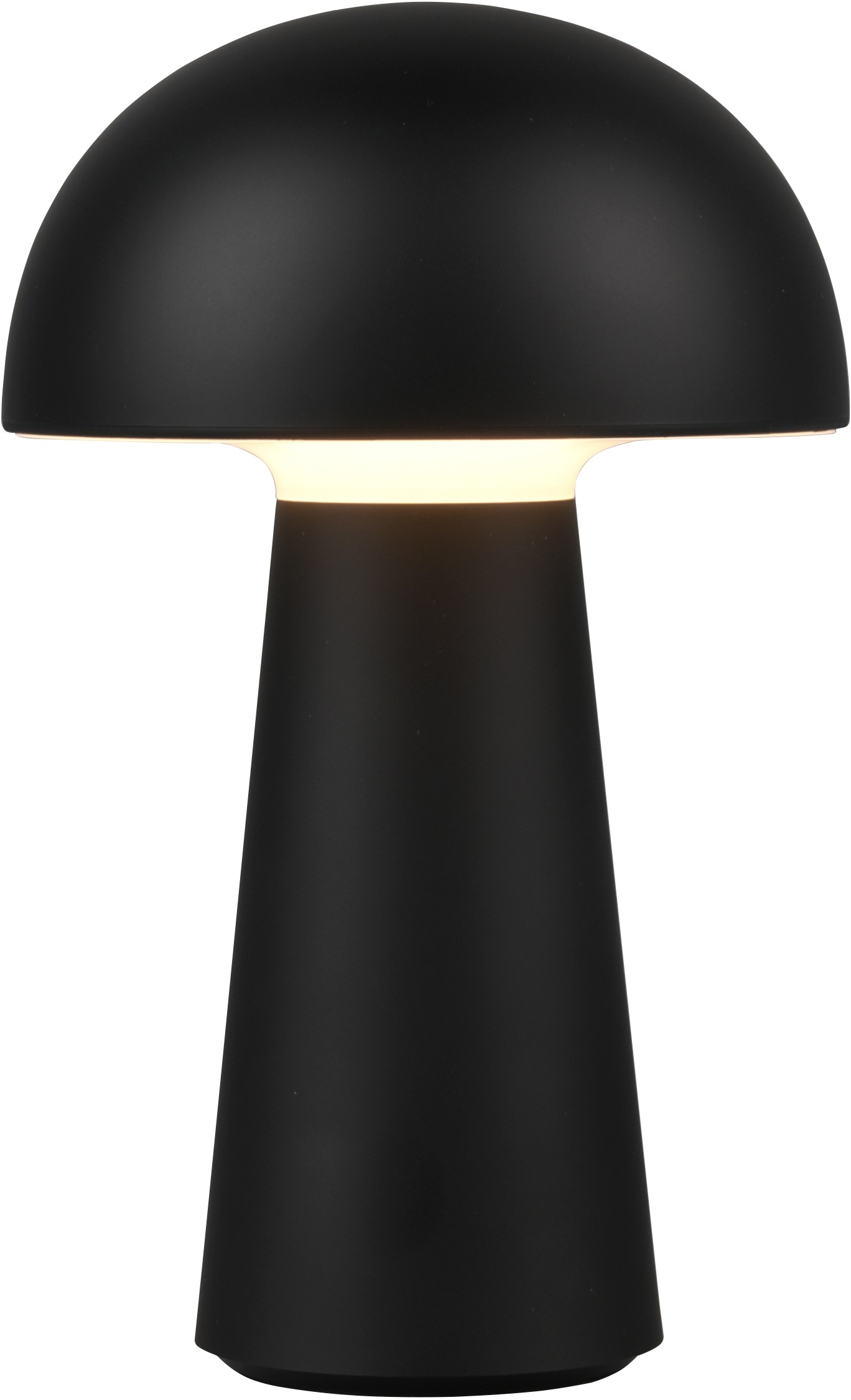 REALITY Leuchten LED Außen-Tischleuchte »Lennon«, 2-er Set, Schutzart IP44, LED fest integriert, 4-fach Touchdimmer, Ladefunktion per USB-C
