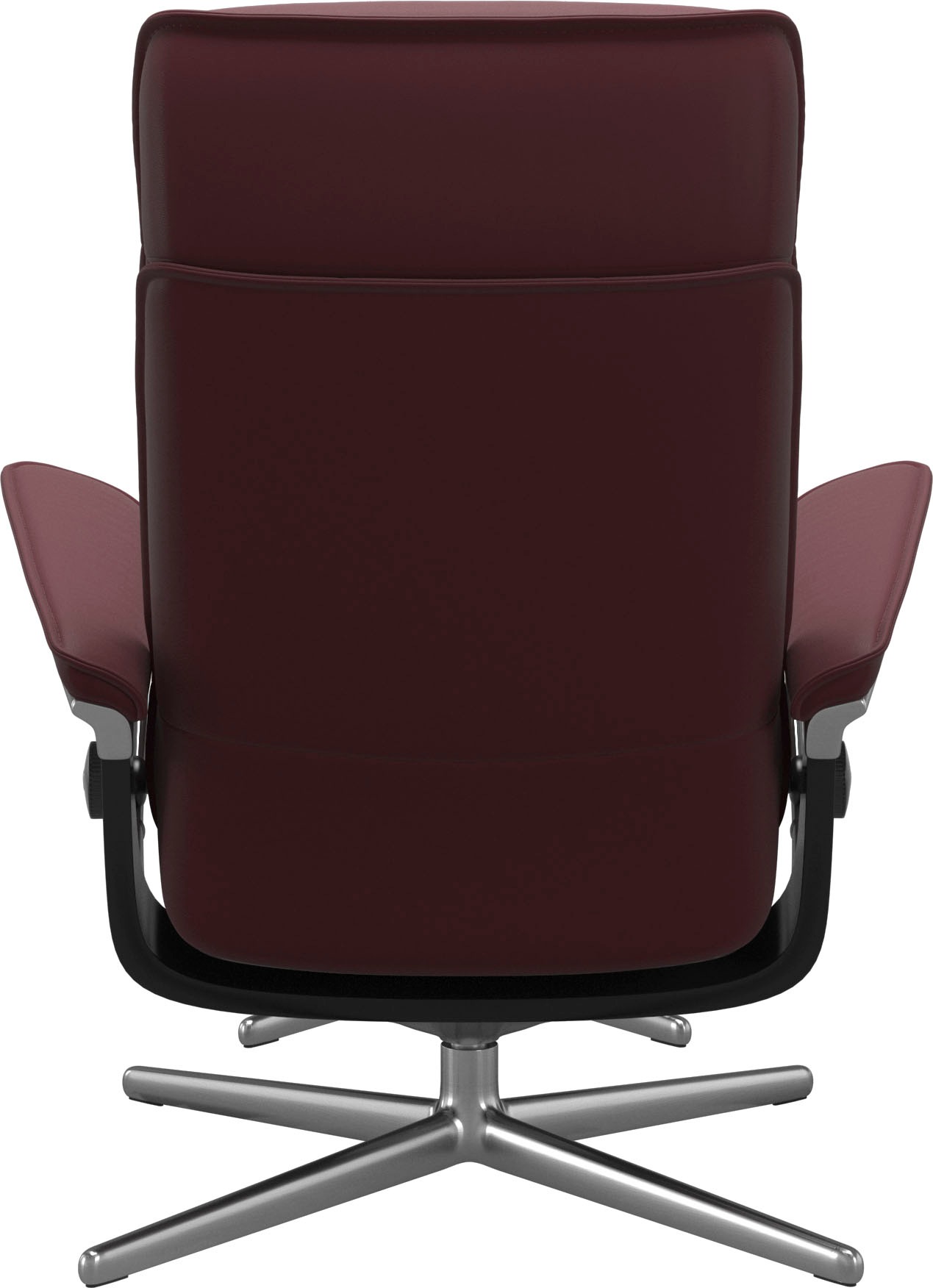 Stressless® Relaxsessel »Admiral«, mit Cross Base, Größe M & L, Holzakzent Schwarz