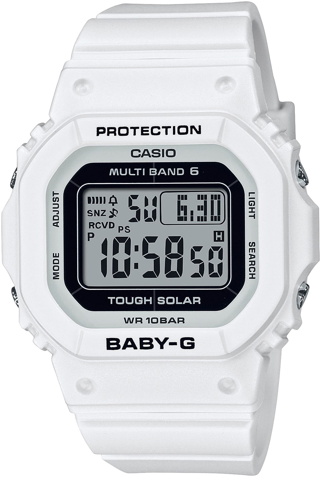 CASIO BABY-G Funkchronograph, Quarzuhr, Armbanduhr, Damen, Solar, digital, günstig online kaufen