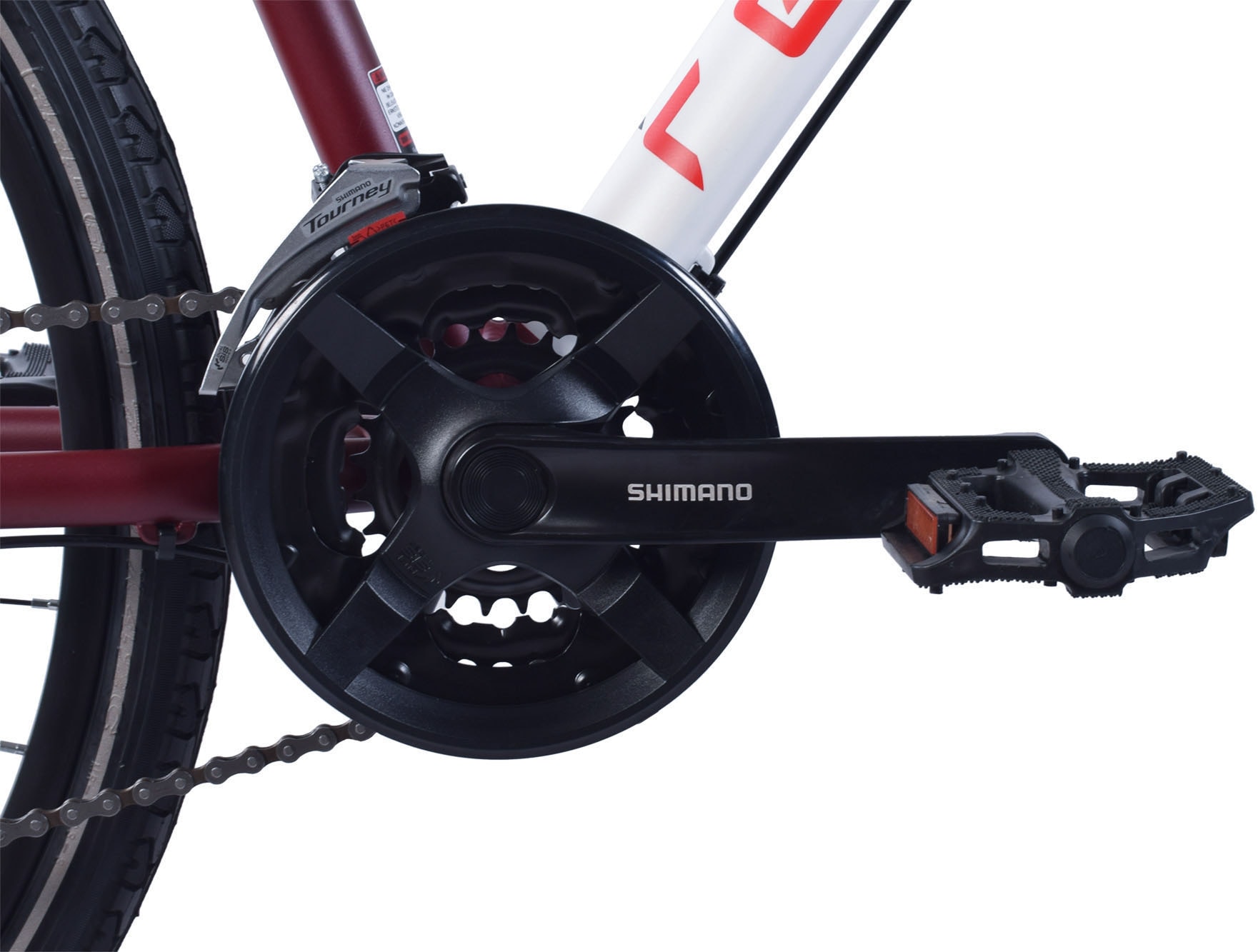 REDLOUD Cityrad »UA.01«, 21 Gang, Shimano, Shimano Altus Schaltwerk, Kettenschaltung