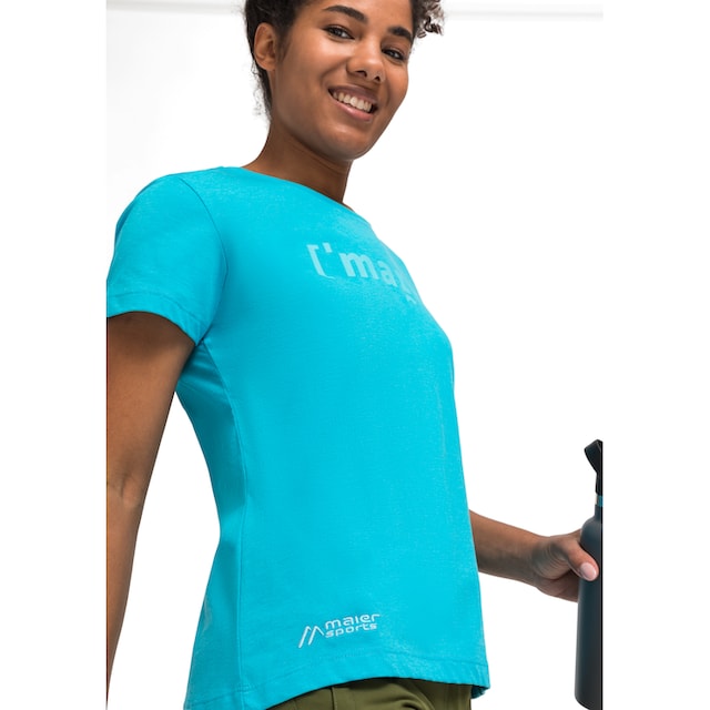 Maier Sports T-Shirt »Phonetic Tee W«, Damen Kurzarmshirt mit Print für  Wandern und Freizeit bestellen