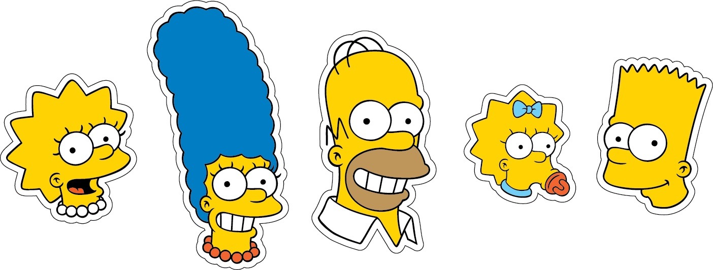 Crocs Schuhanstecker »Jibbitz™ The Simpsons« Set, Kein Spielzeug. Nicht für Kinder unter 3 Jahren geeignet, 5 Stk. , Charm, Anstecker für Crocs Schuhe