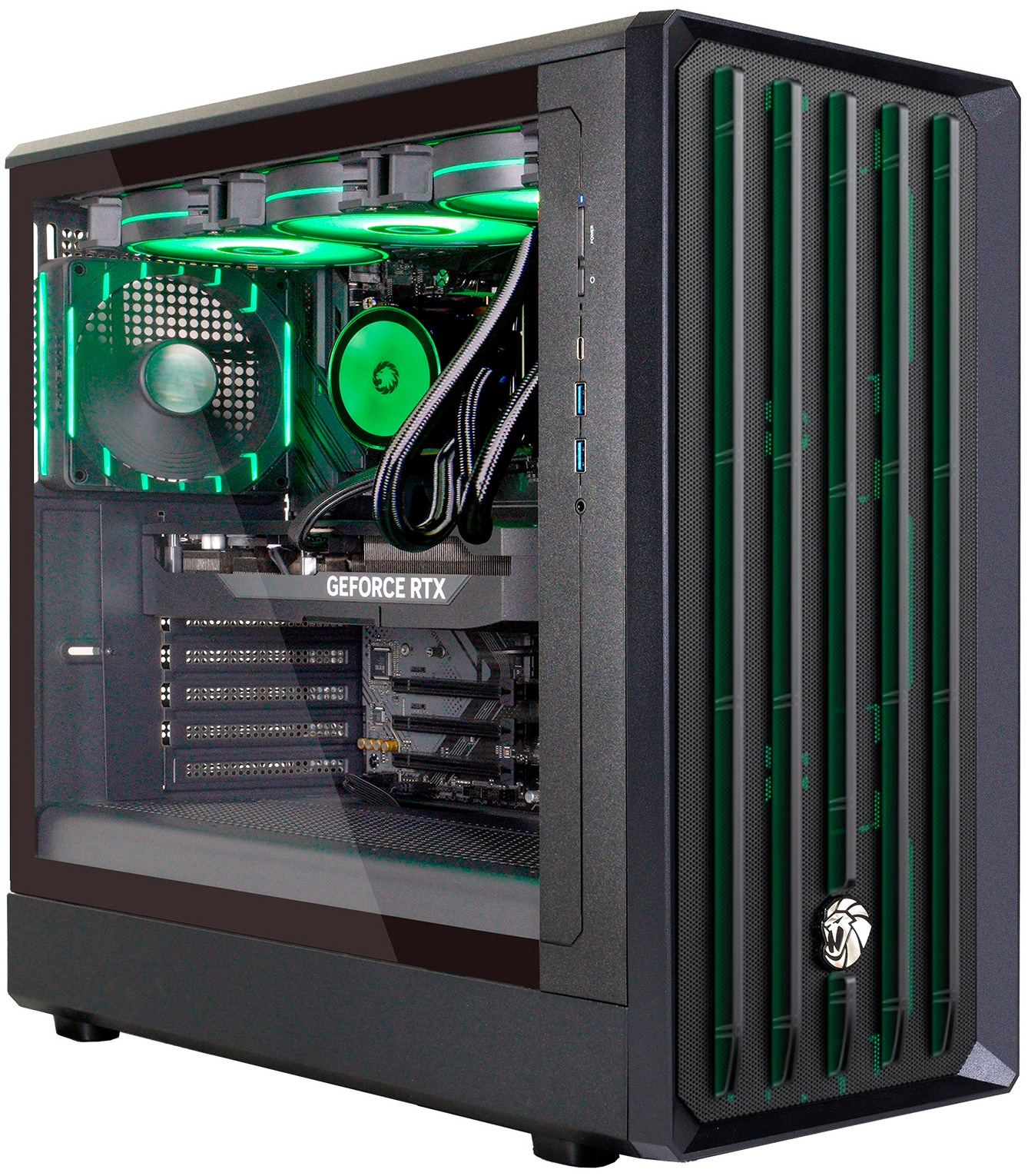 GAMEMAX Gaming-PC-Komplettsystem »GigaDeal CLAW BK 2799 AMD Ryzen 5 7500F 32GB DDR5 1TB SSD RTX 5060Ti« 32 ″ AMD Ryzen 5 GeForce RTX™ 5060 Ti 32 GB RAM 1.000 GB SSD Windows 11, DDR5 RAM + Gigabyte GS32QCA LED-Monitor Curved, 80 cm 32"