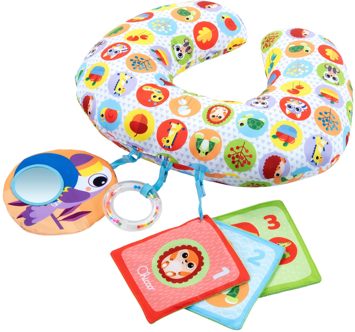 Greifspielzeug »Animal Tummy Time«, Spielkissen