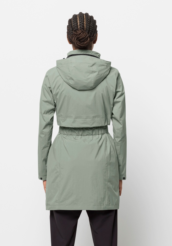Jack Wolfskin Regenmantel »NORDEN PORT COAT W«