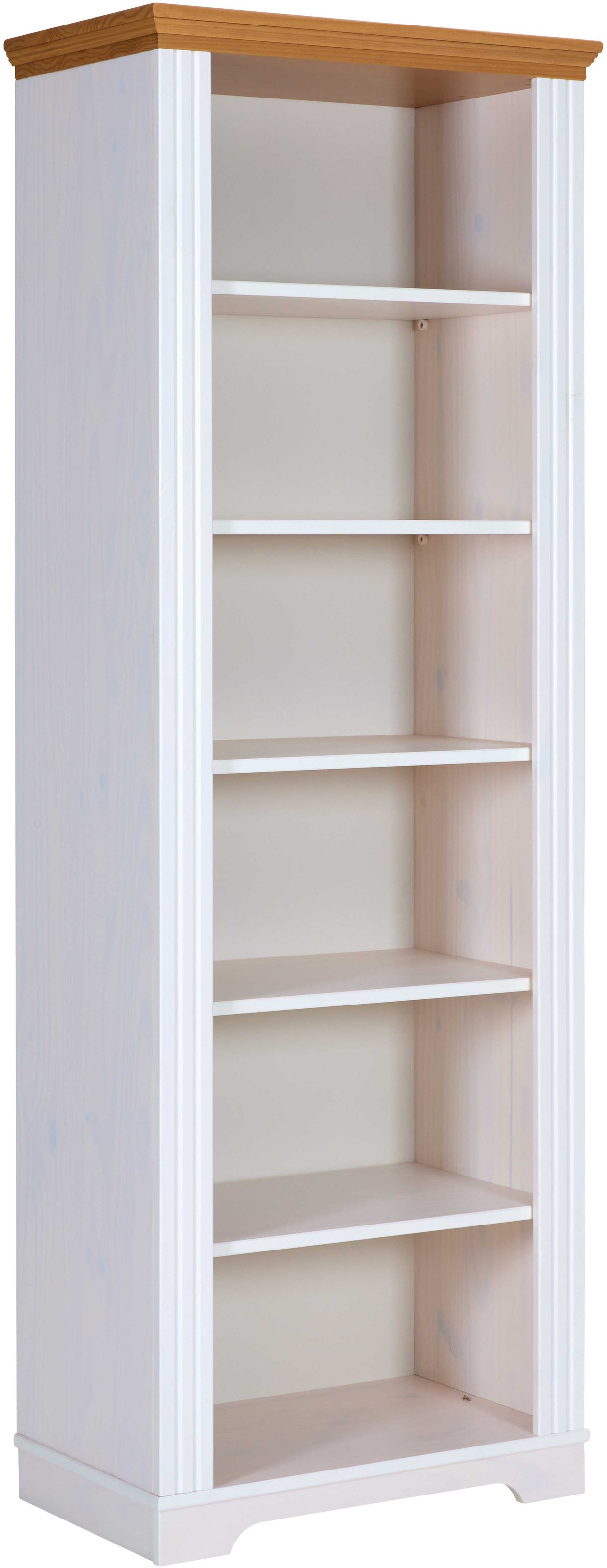 Inter Link Bücherregal »Bücherregal Maluno« 1 Stk. tlg. Kiefer Massiv, 6 Fä günstig online kaufen