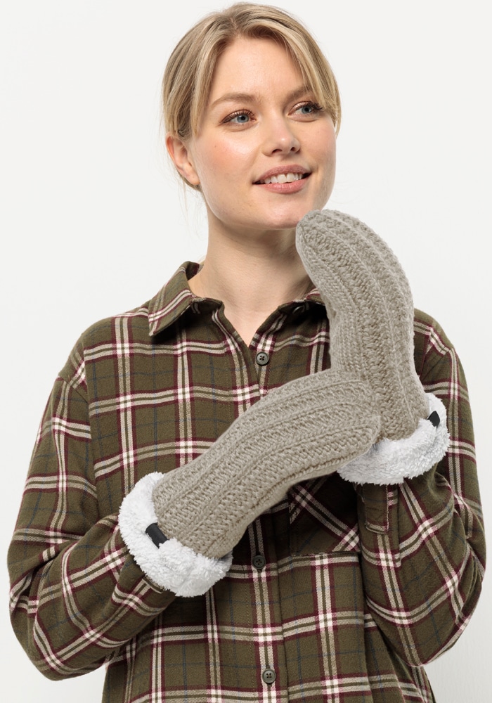 Jack Wolfskin Fäustlinge »HIGHLOFT KNIT MITTEN W«