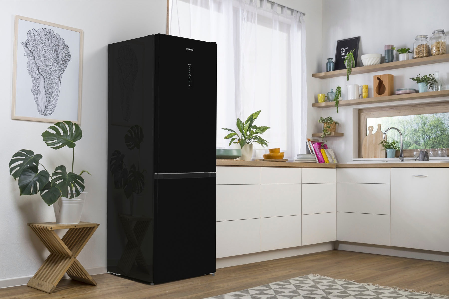 GORENJE Kühl-/Gefrierkombination »NK79B0DBK«