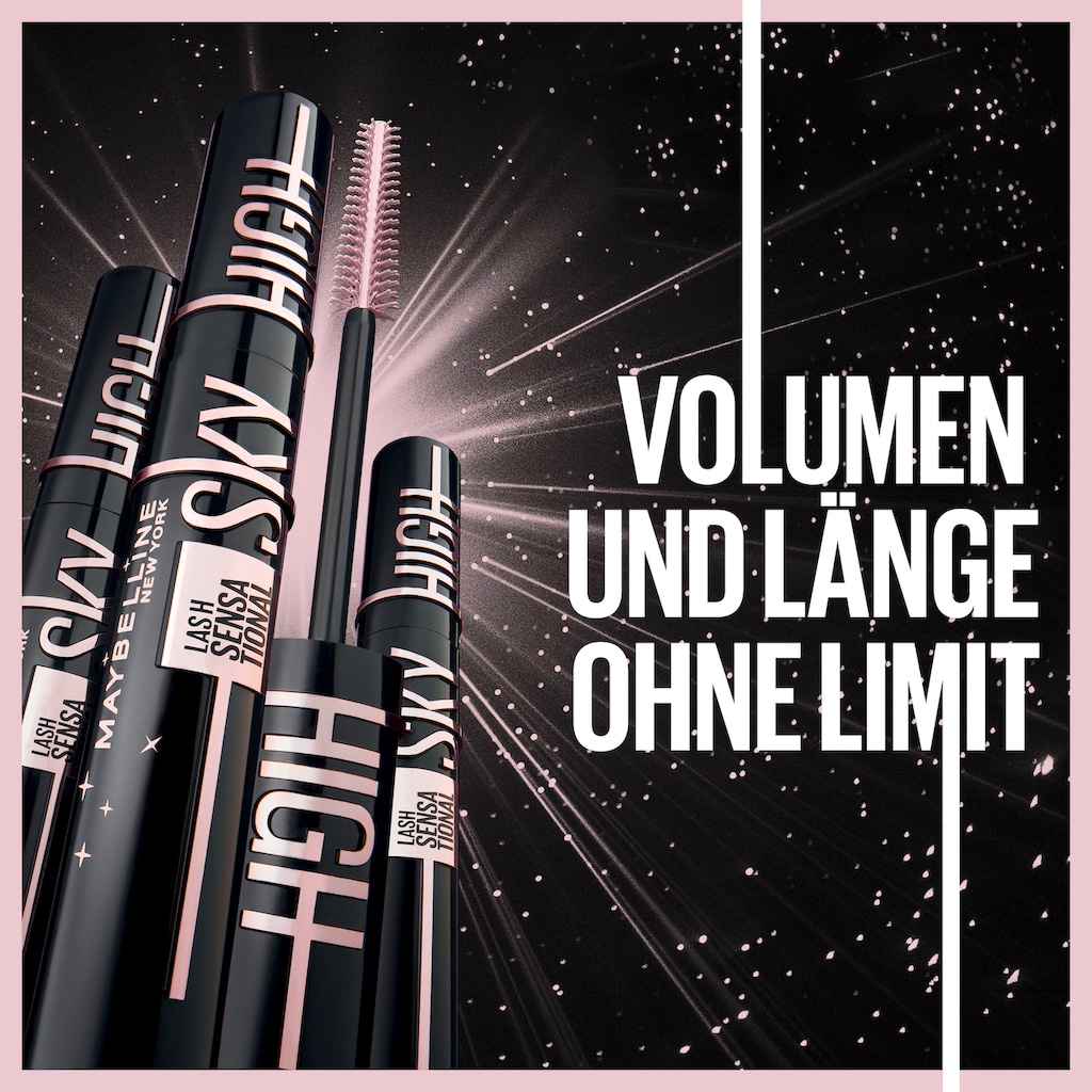 MAYBELLINE NEW YORK Mascara »Lash Sensational Sky High Cosmic«