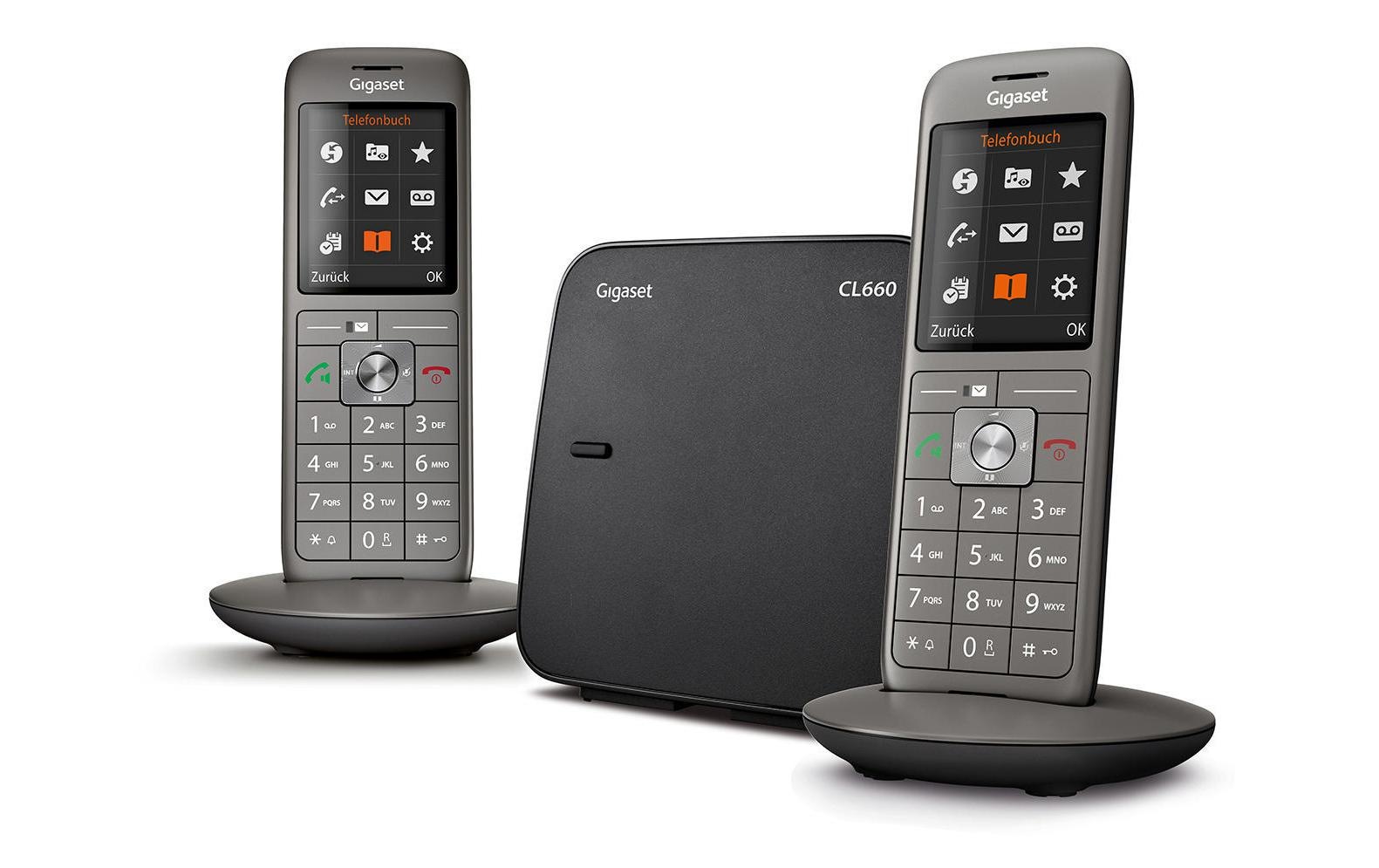 Gigaset Schnurloses DECT-Telefon »CL660 Duo« ( )