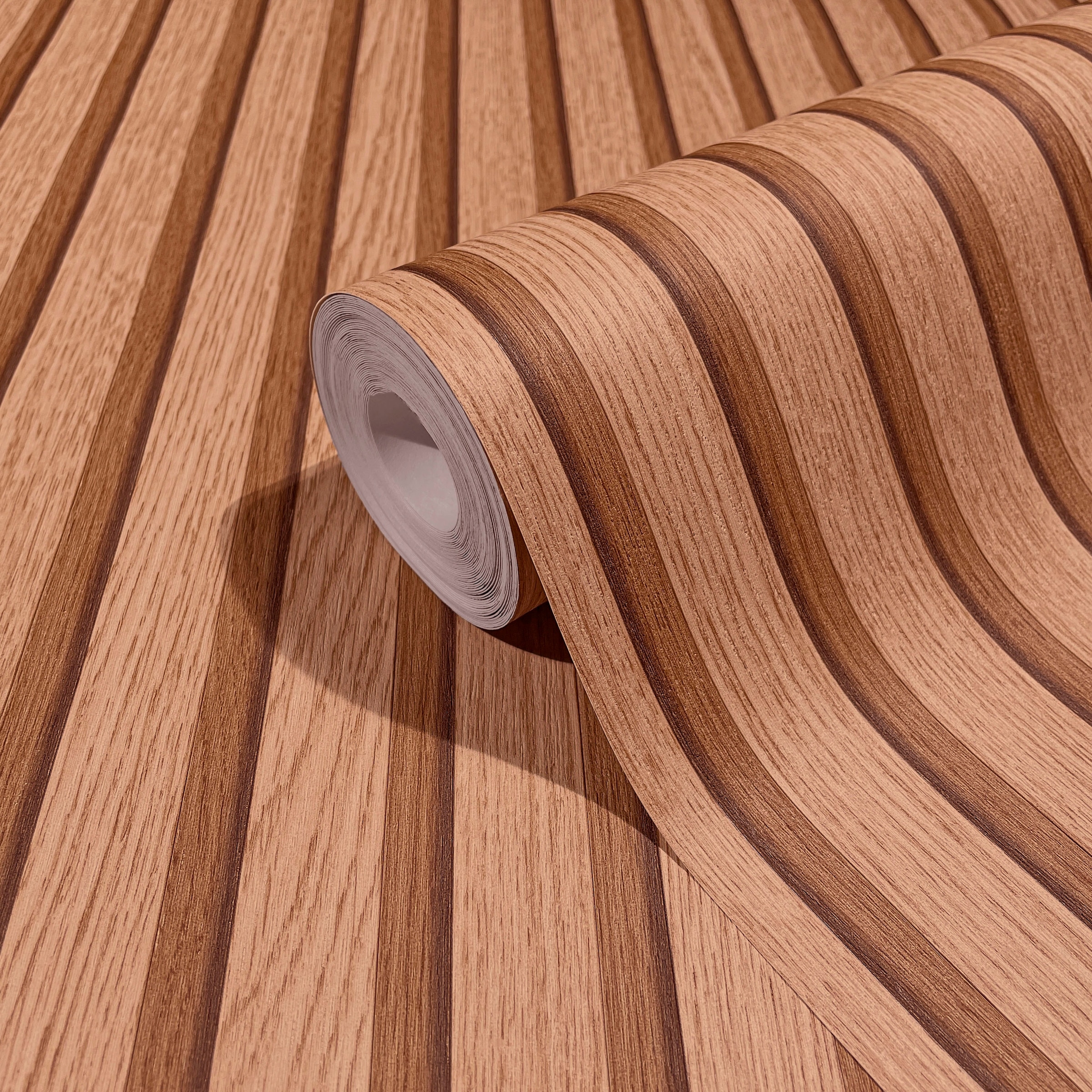 Marburg Vliestapete »Timber Wandpaneele Optik«, matt, 3D moderne Tapete für Wohnzimmer Schlafzimmer Küche