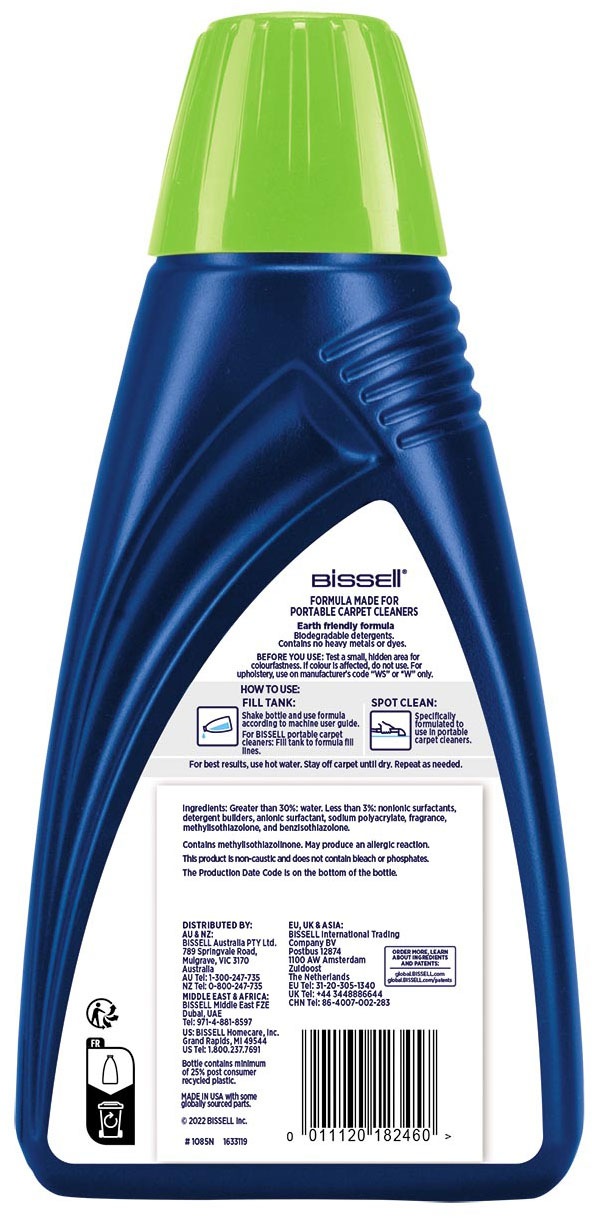 Bissell Fussbodenreiniger »Spot & Stain Pet«, (1 St.), 1L Reinigungsmittel Fleckenreiniger