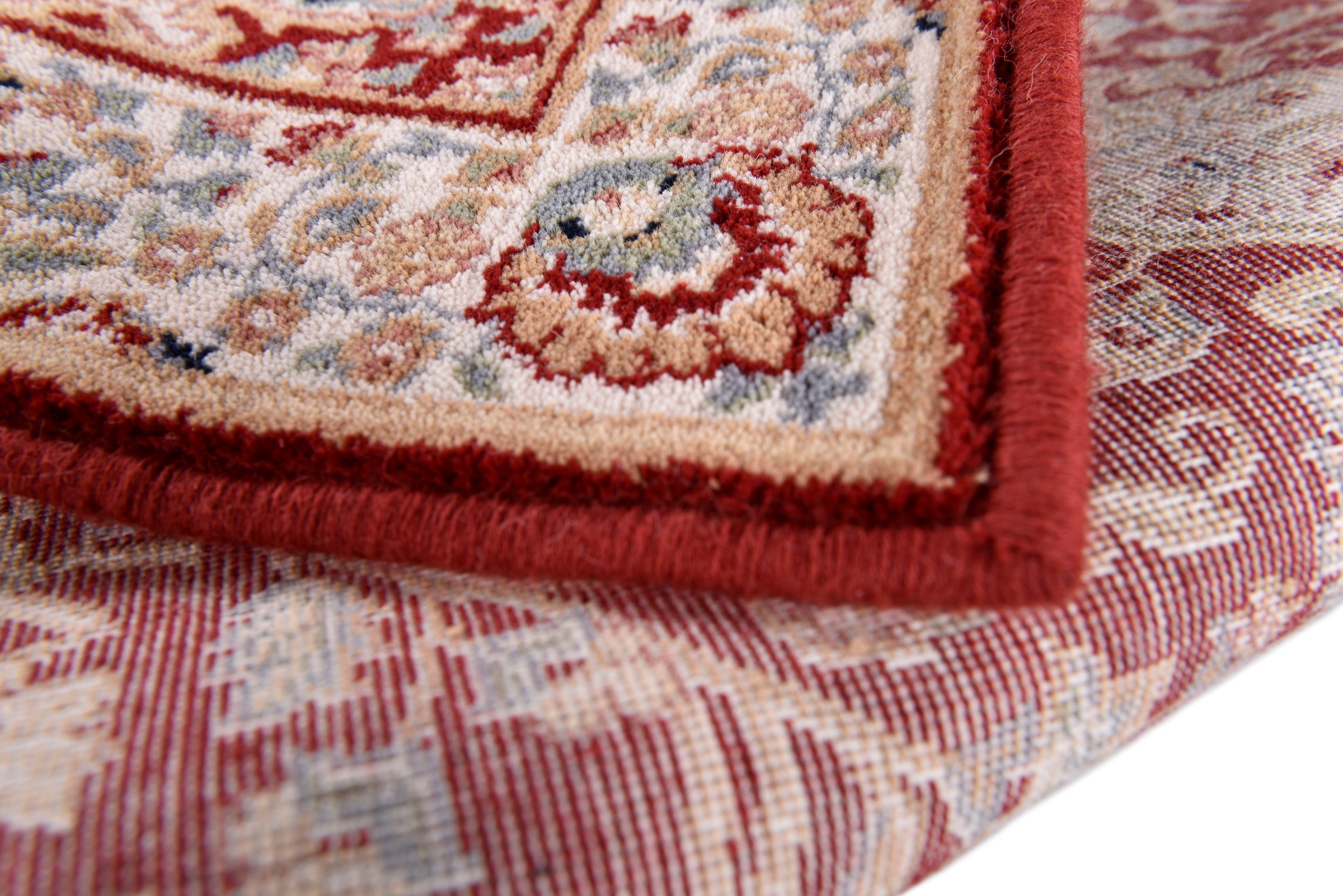 THEKO Wollteppich »Dolna - 859«, rechteckig, 10 mm Höhe, Kurzflor, reine Wolle, Orient-Optik