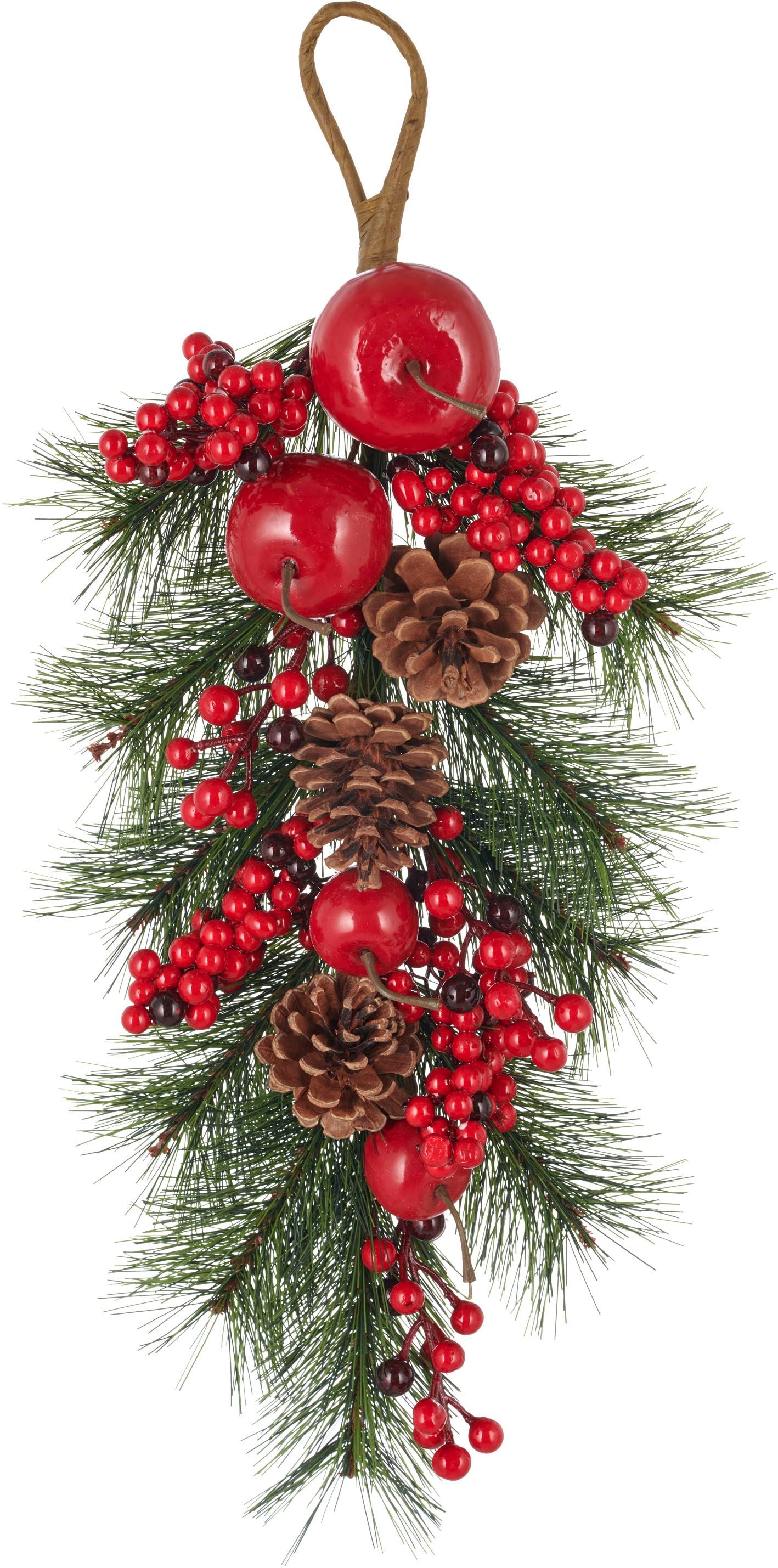 Creativ green Kunstranke »Hänger mit Tannenzweigen« und üppig dekorierten A günstig online kaufen