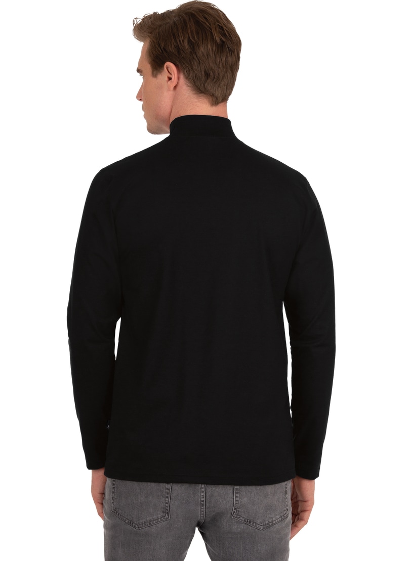 Trigema Longsleeve »TRIGEMA Langarm Shirt mit Stehkragen«