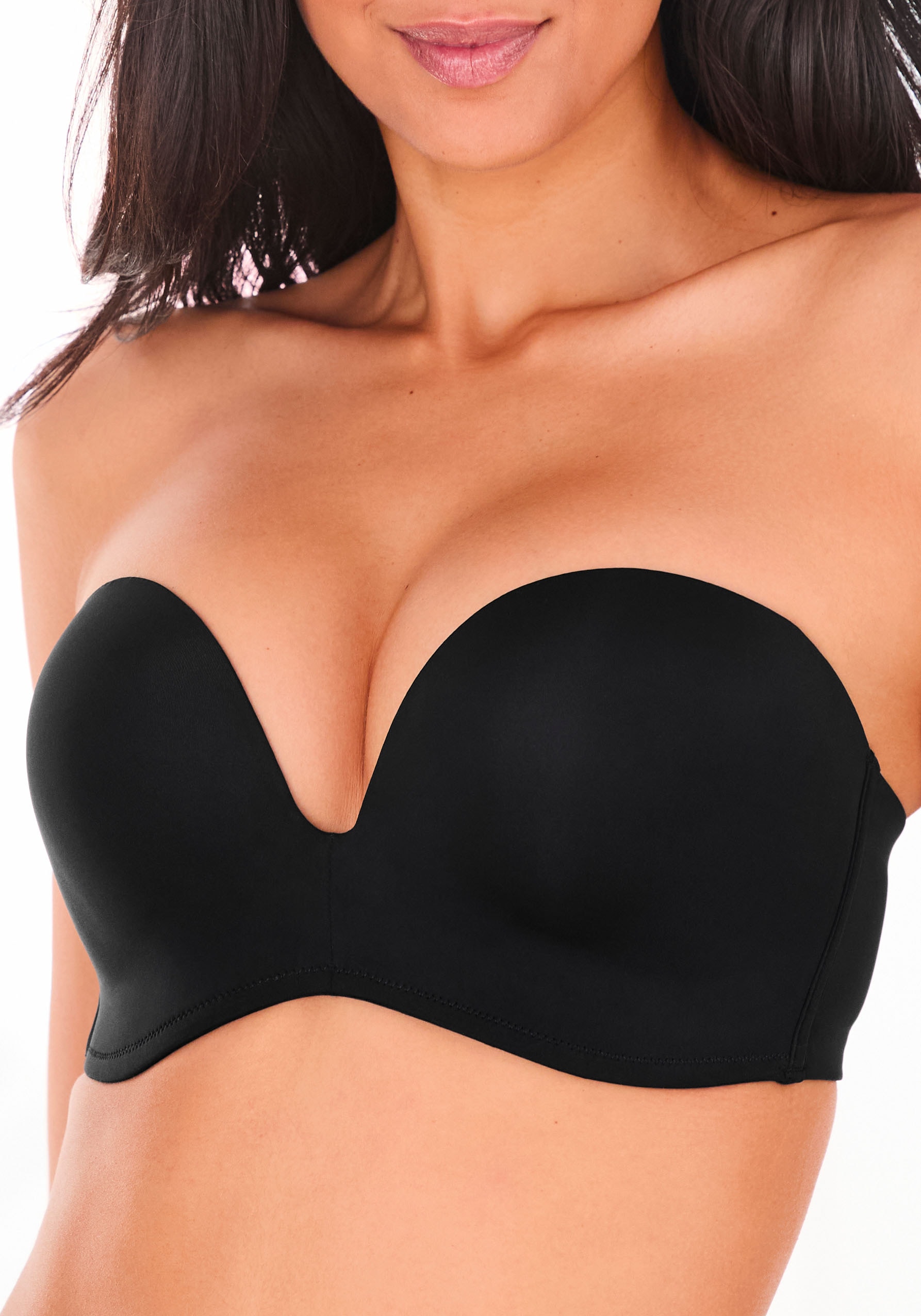 LASCANA Multiway-BH mit 3 Tragevarianten, Push-up-Kissen – auch ideal für große Größen