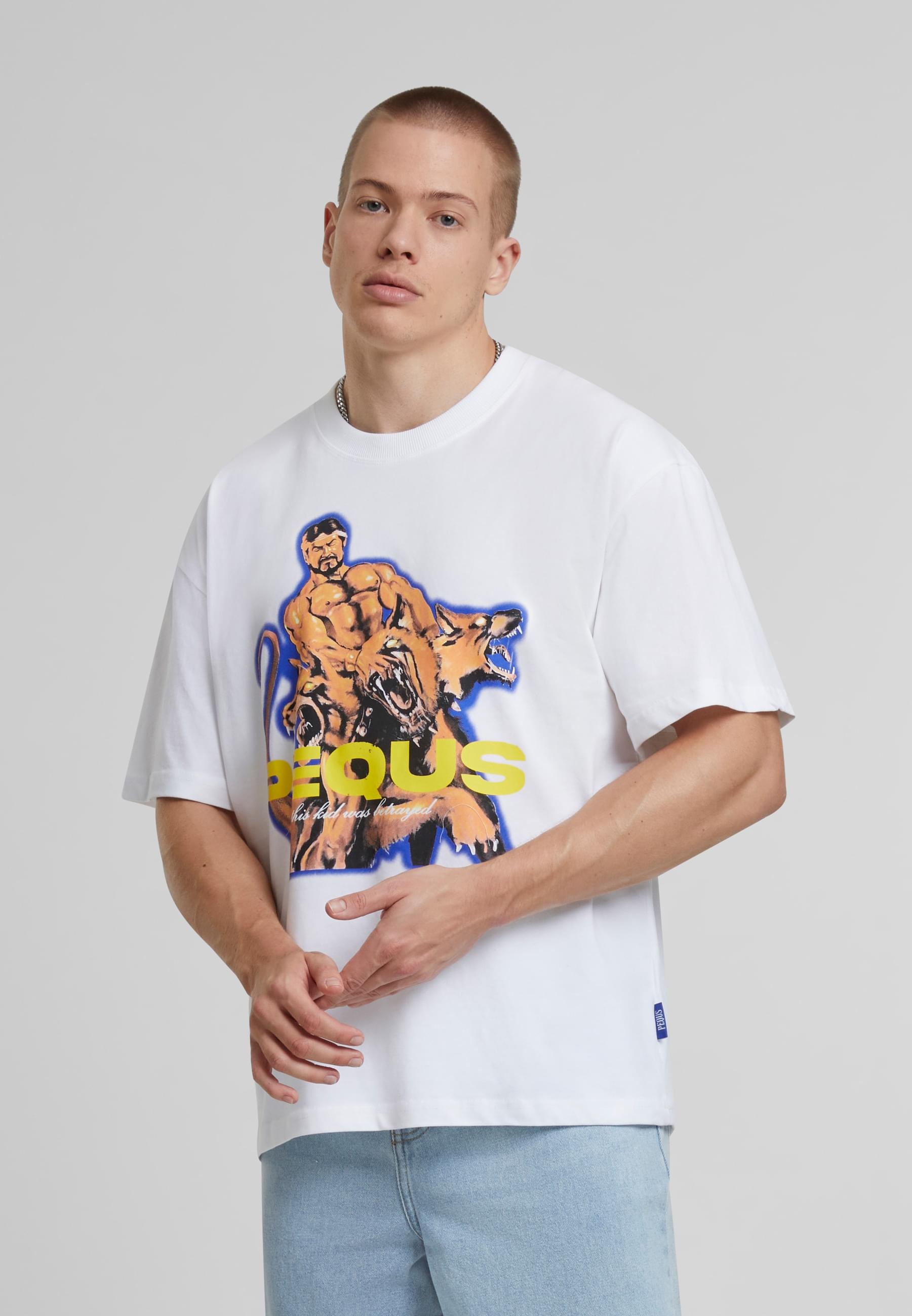 PEQUS T-Shirt »PEQUS PEQUS This kid was betrayed T-Shirt« 1 Stk. tlg.