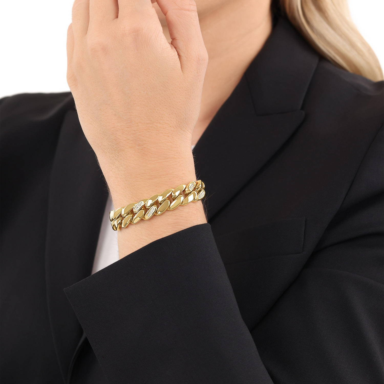 JOOP! Armband »Schmuck, Geschenk« mit Zirkonia (synth.)