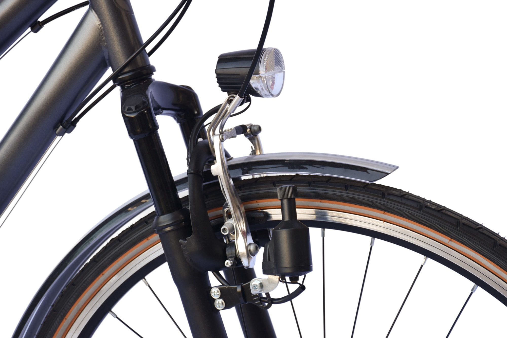 WYNN Trekkingrad »Trekkingrad 28 Zoll Shimano Tourney 21 Gang TRK1.0 Federgabel Weiß« 21 Gang Shimano Tourney Schaltwerk