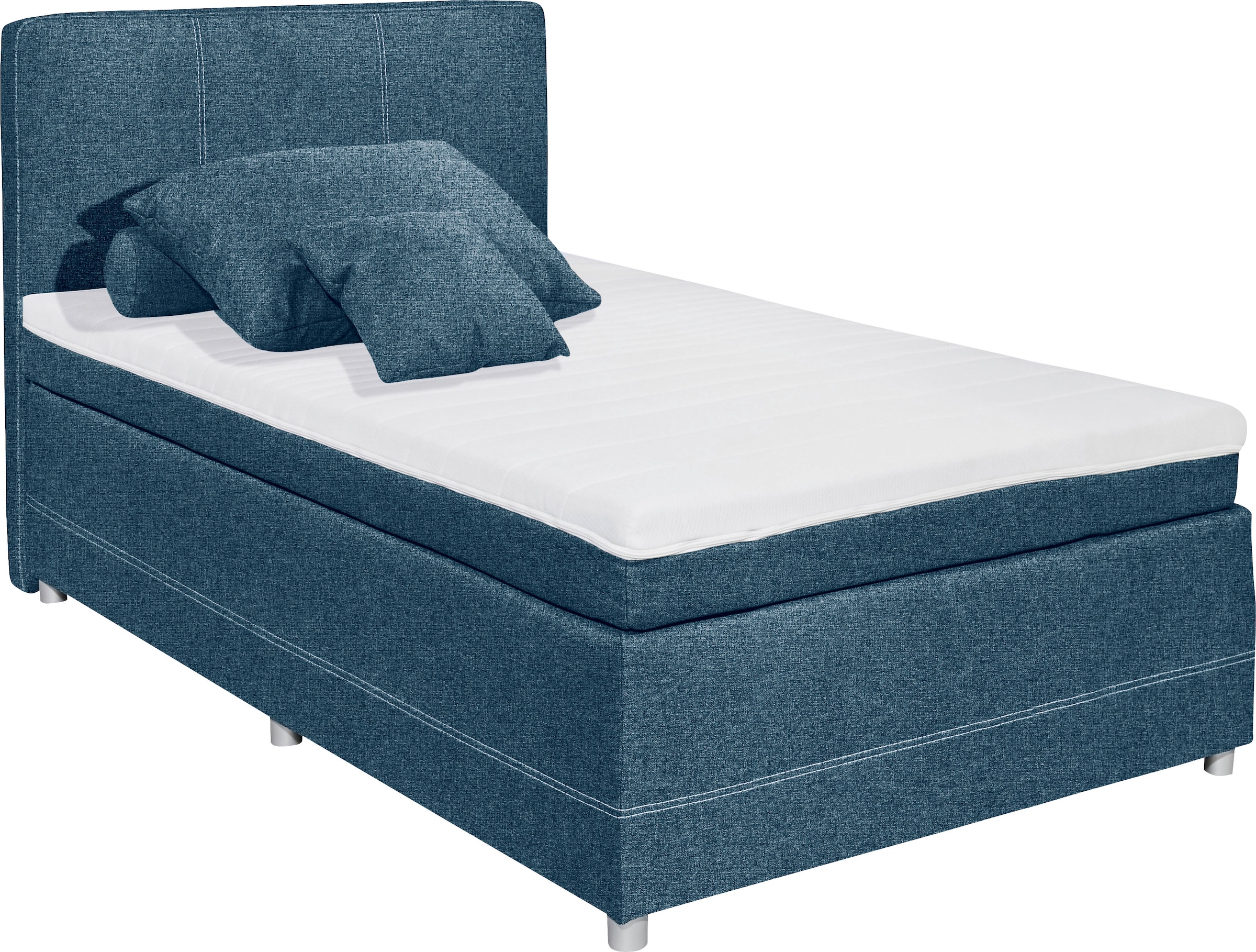ED EXCITING DESIGN Boxspringbett »Luanda«, wahlweise mit Matratze und Toppe günstig online kaufen