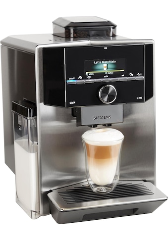 SIEMENS Kaffeevollautomat »EQ.9 s400 TI924501DE«, extra leise, automatische... kaufen